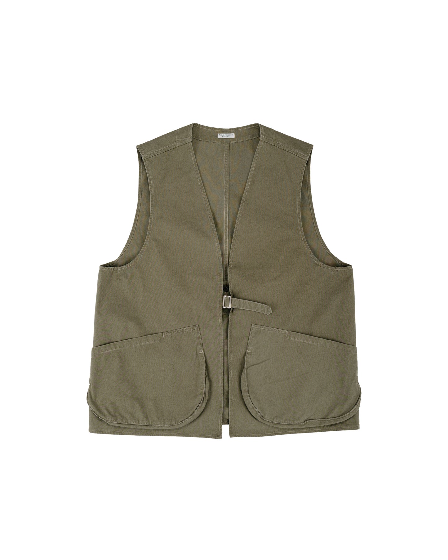lost & found Phigvel Phigvel Poplin Cloth Hunting Vest Faded Olive