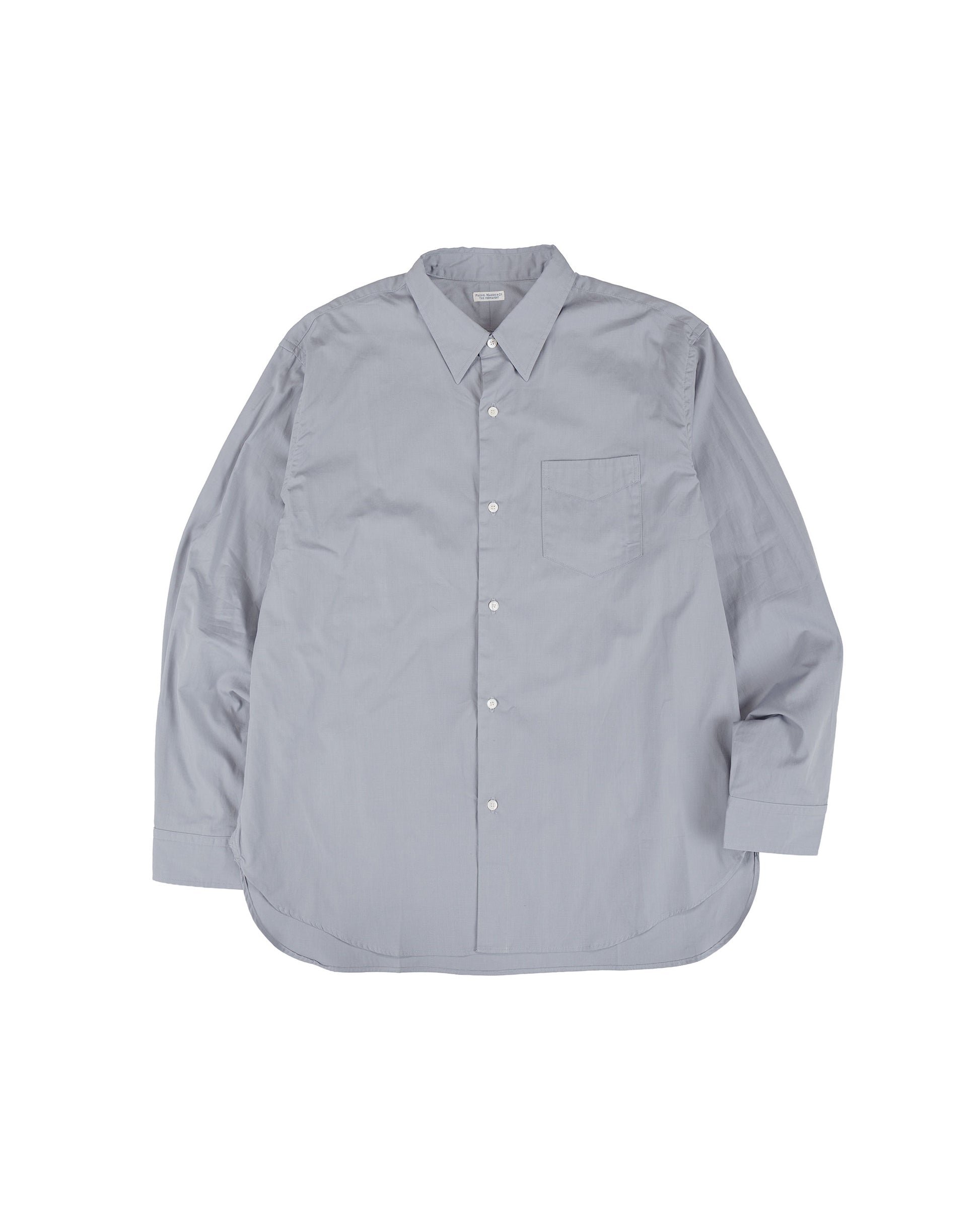 lost & found Phigvel Phigvel Regular Collar Dress Shirt Old Sax