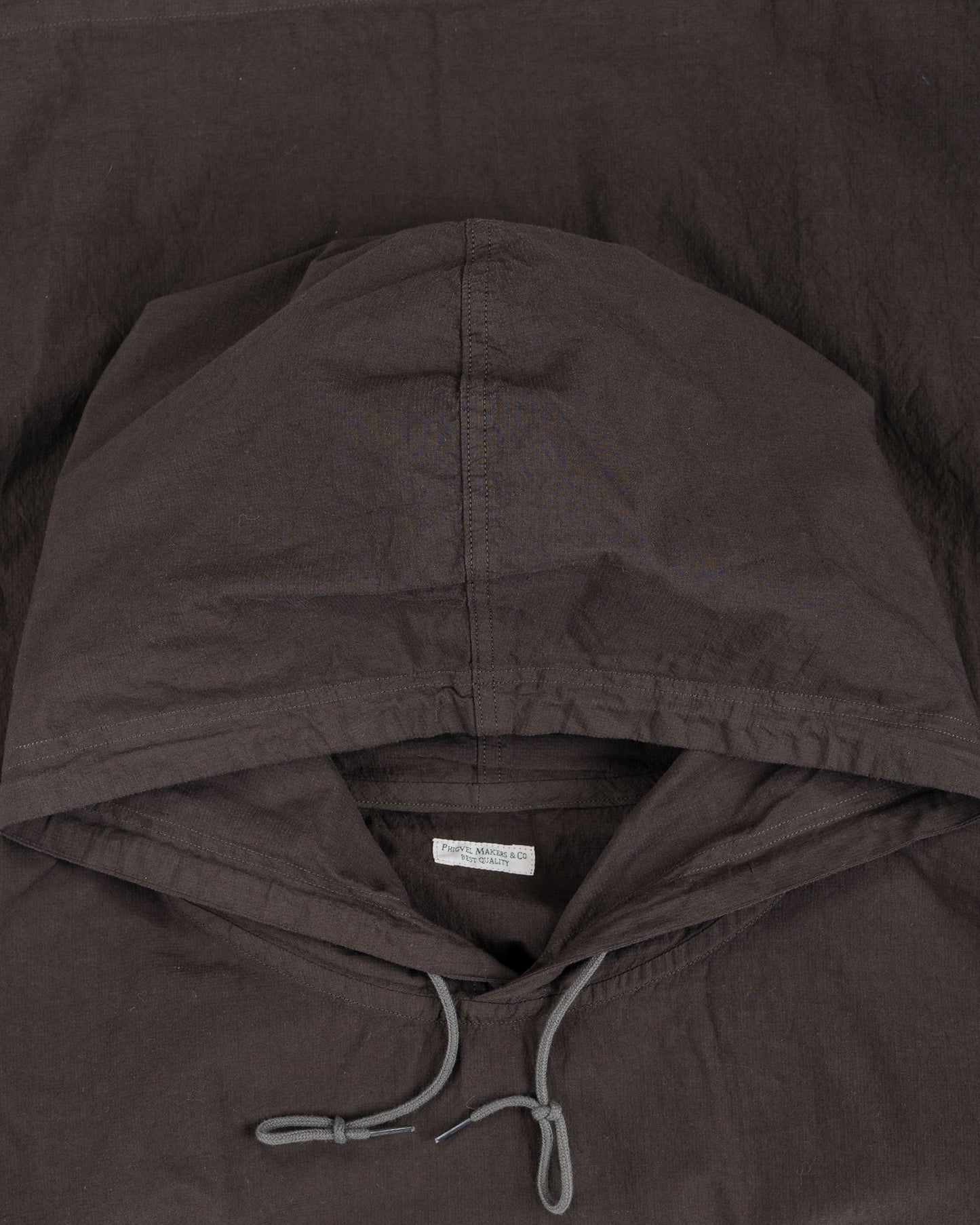 lost & found Phigvel Phigvel Ripstop Field Anorak Graphite
