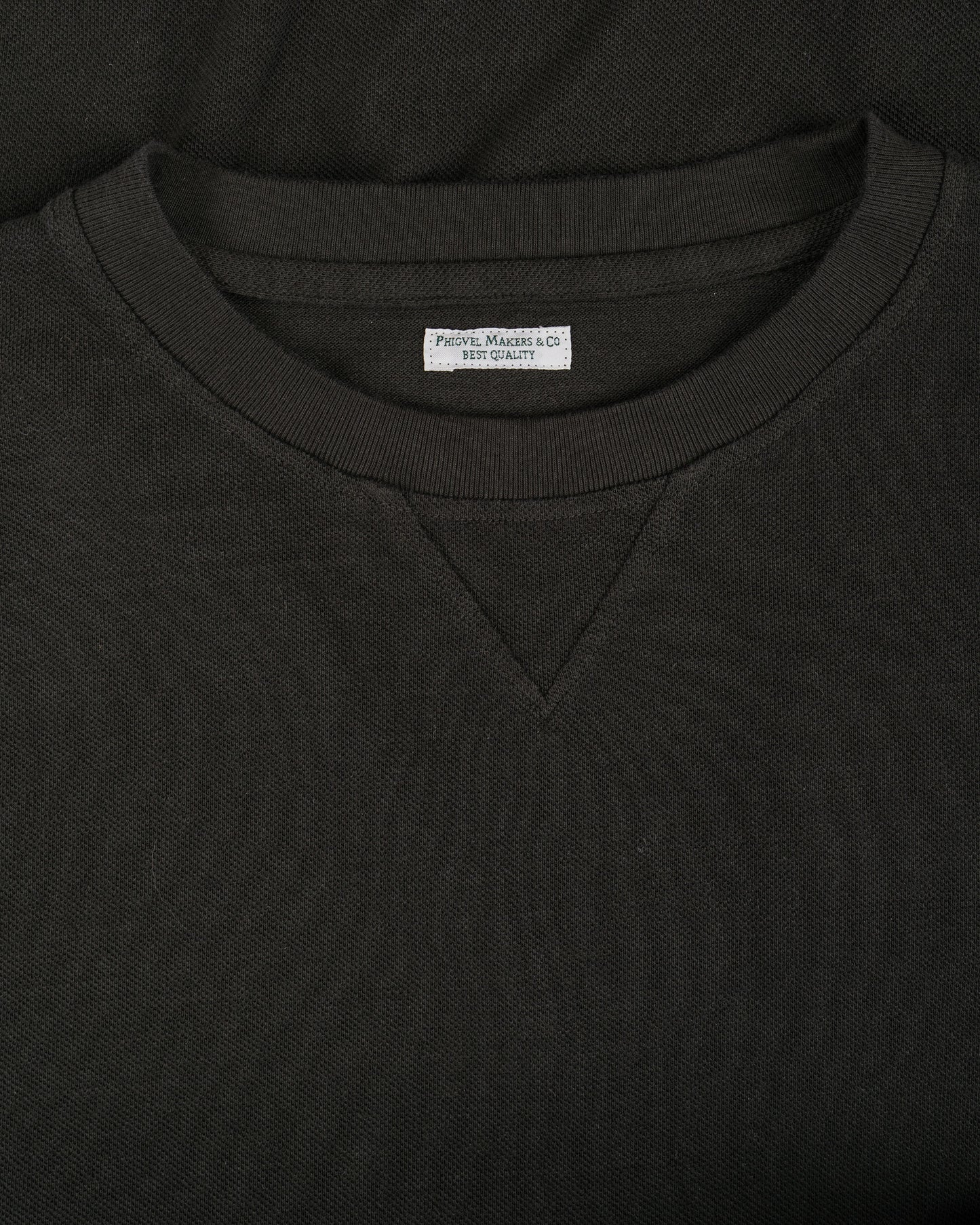 lost & found Phigvel Phigvel Seed Stitch Sleeve LS Graphite