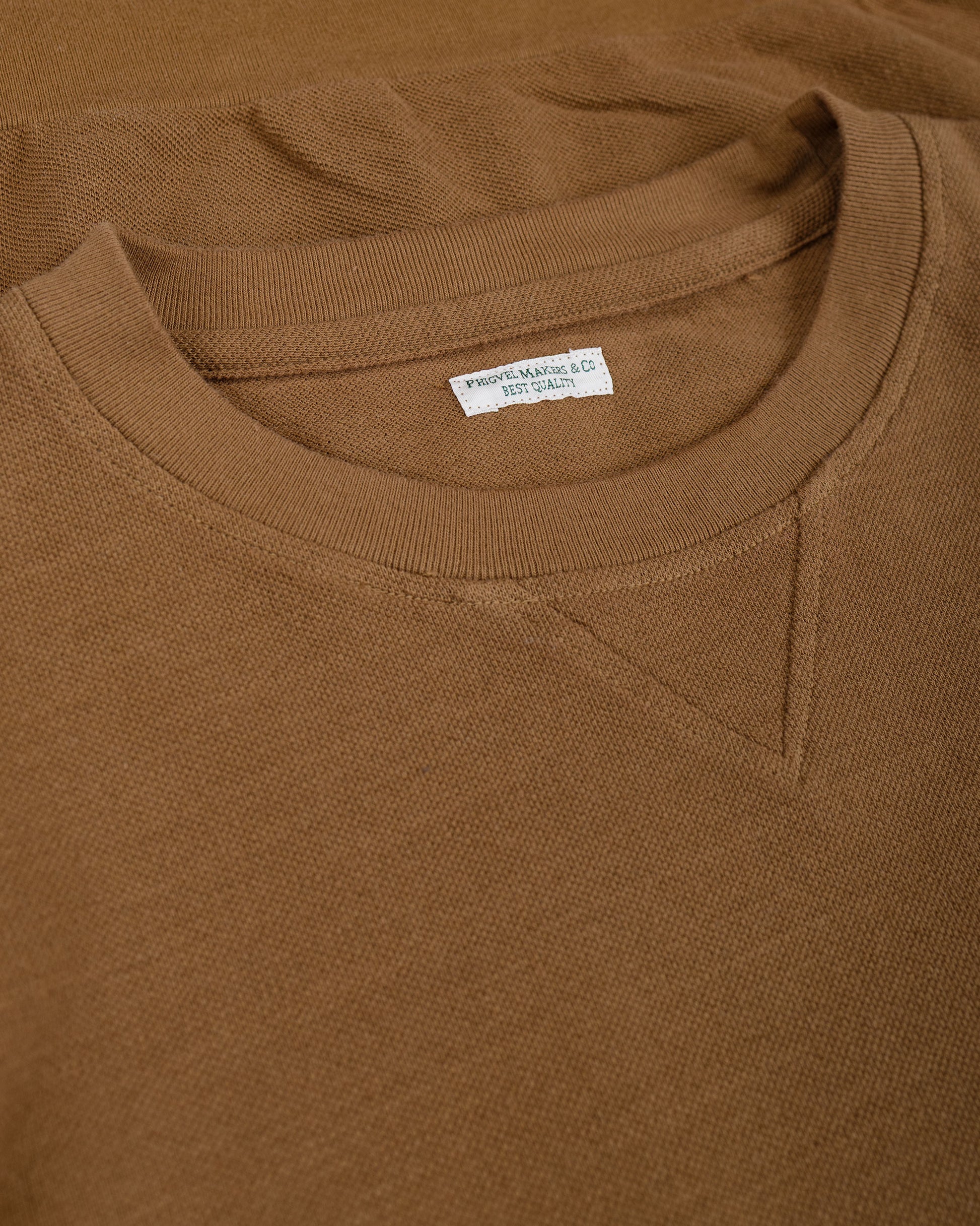 lost & found Phigvel Phigvel Seed Stitch Sleeve LS Smoke Brown