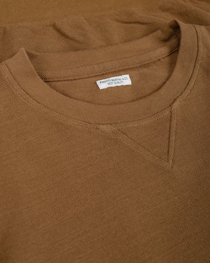 lost & found Phigvel Phigvel Seed Stitch Sleeve LS Smoke Brown