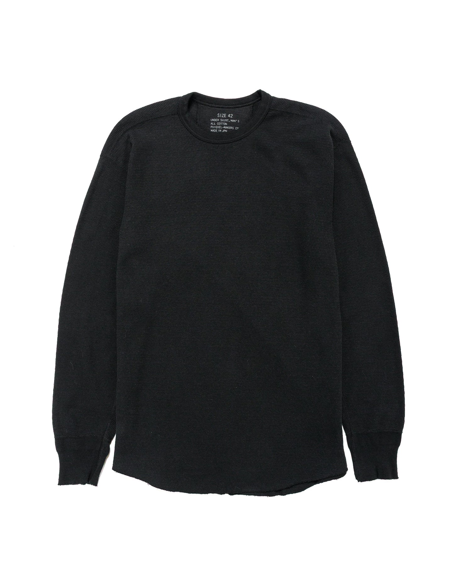 lost & found Phigvel Phigvel Thermal Top Ink Black