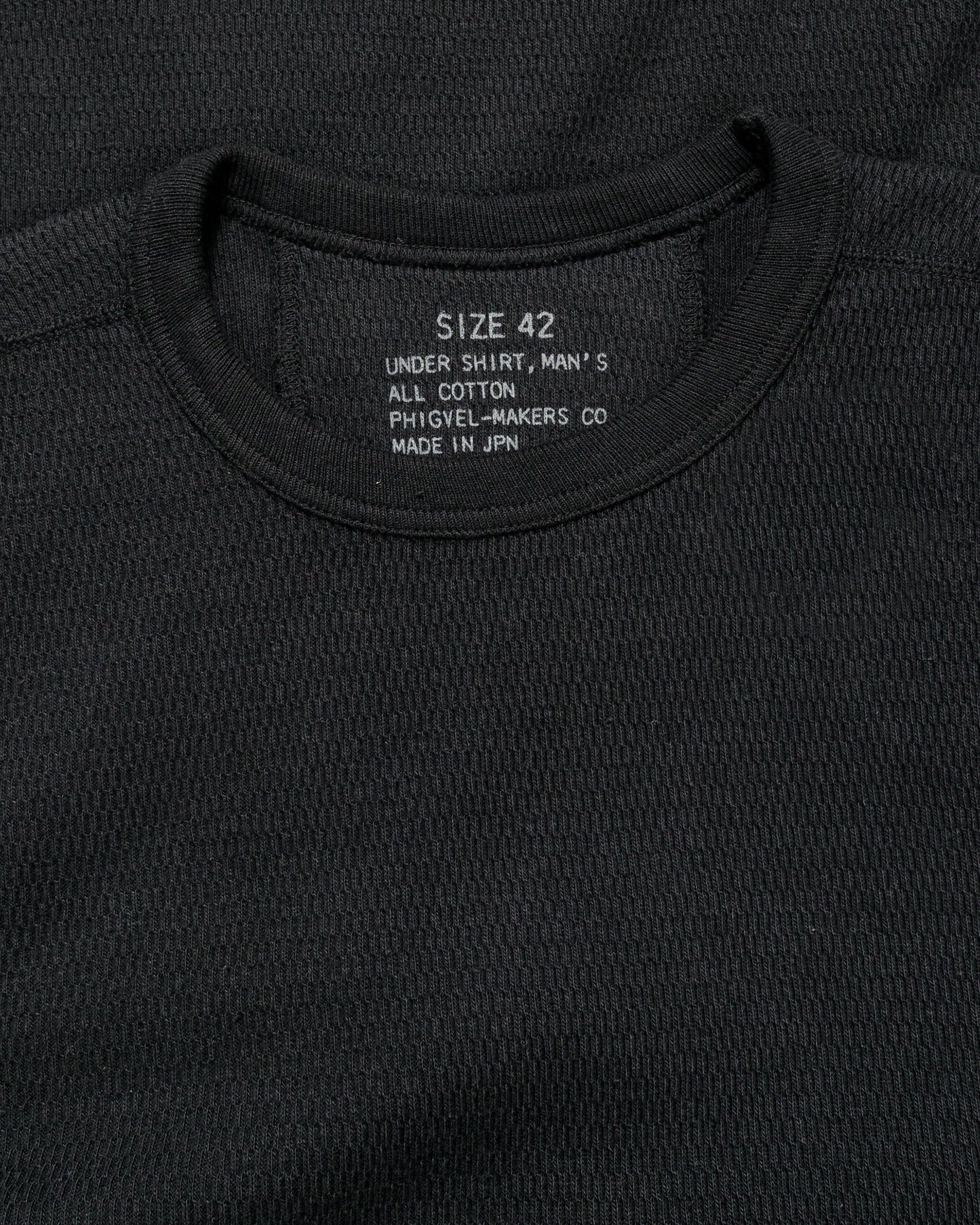 lost & found Phigvel Phigvel Thermal Top Ink Black