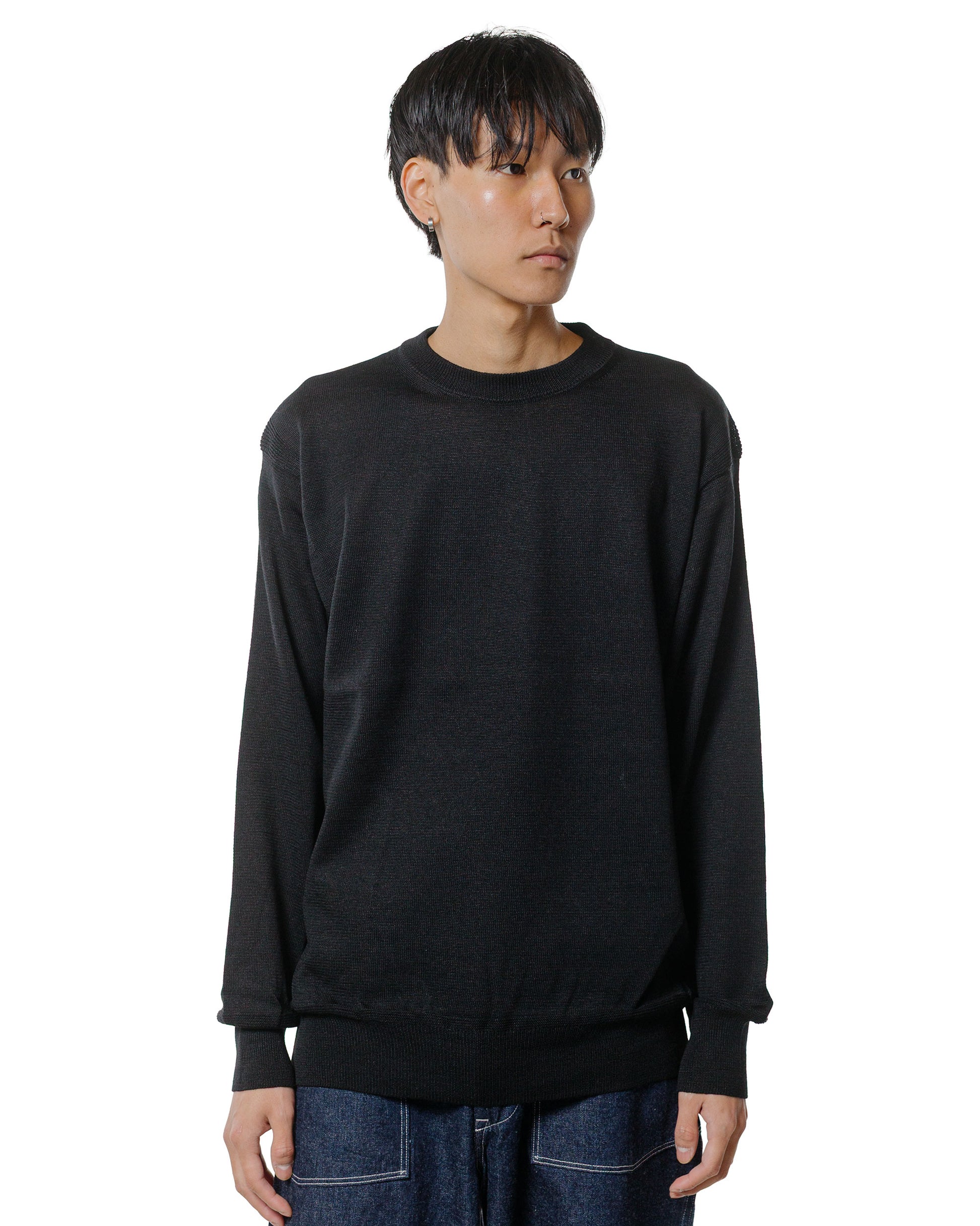 lost & found Phigvel Phigvel W/L Crewneck Knit Black