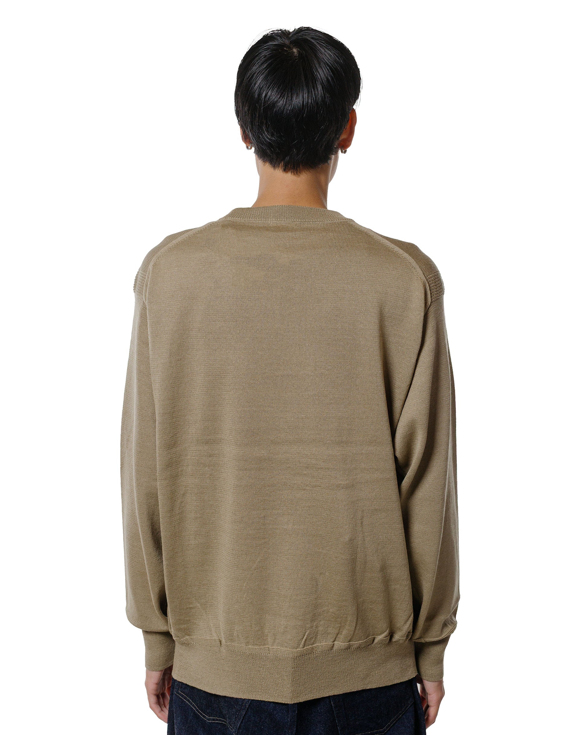 lost & found Phigvel Phigvel W/L Crewneck Knit Khaki Beige