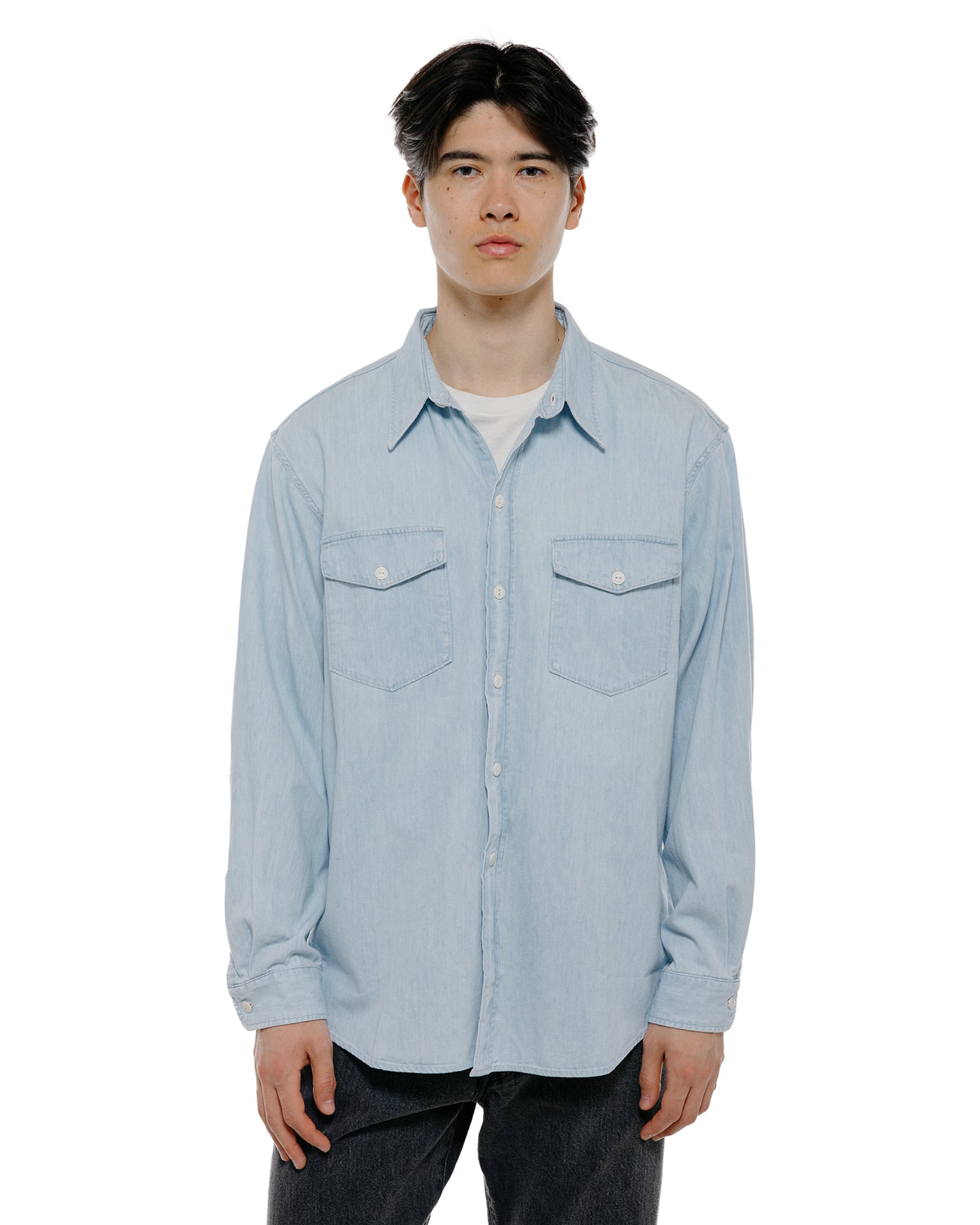 lost & found Phigvel Phigvel Workaday Shirt Ice Blue (Faded)