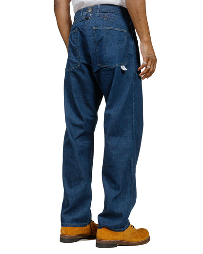 lost & found Post O'Alls Post O'Alls ARMY Pants Blue Denim w/OD Yellow Stitch Indigo