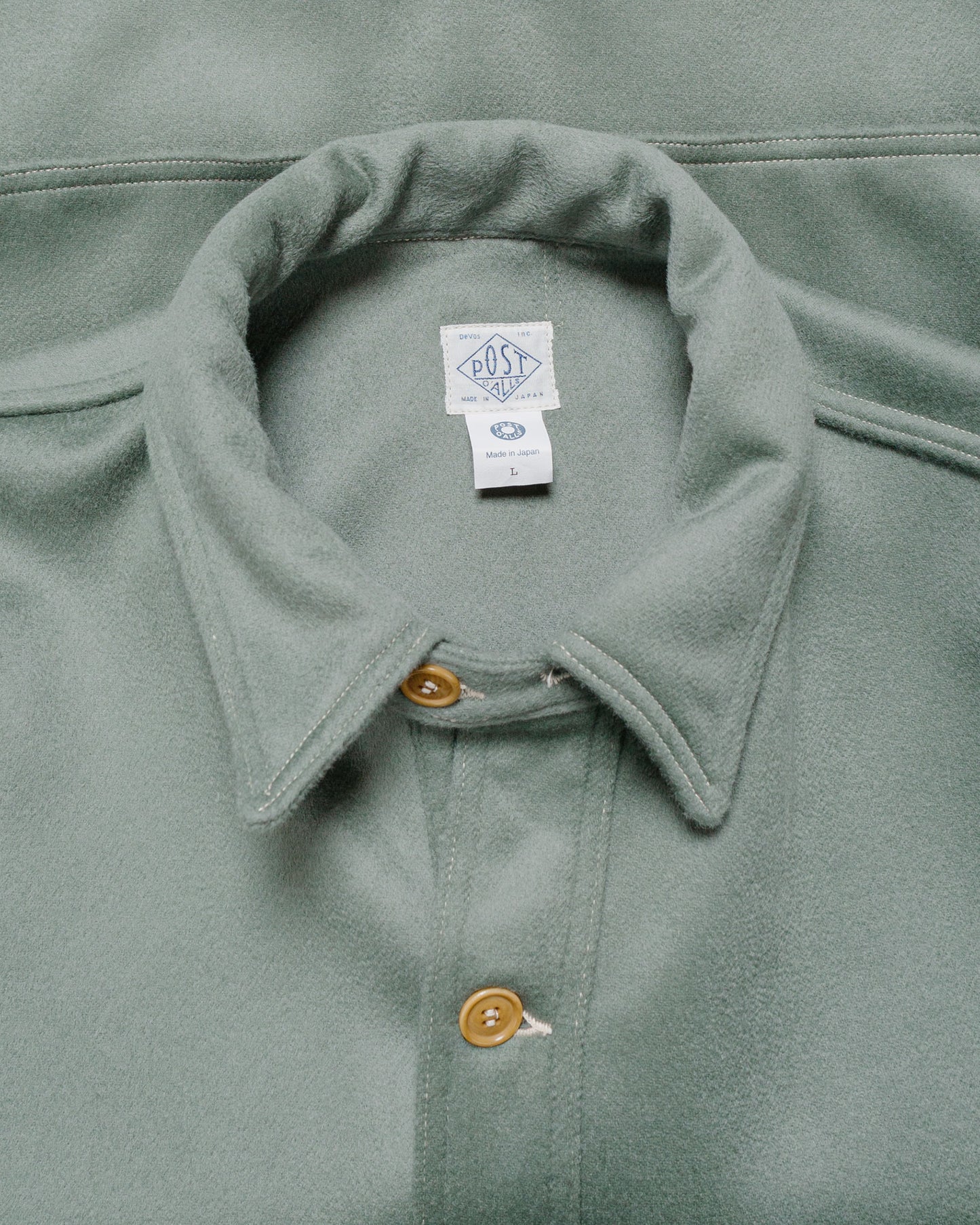 lost & found Post O'Alls Post O'Alls Cruzer 5-R Beaver Melton Pale Green