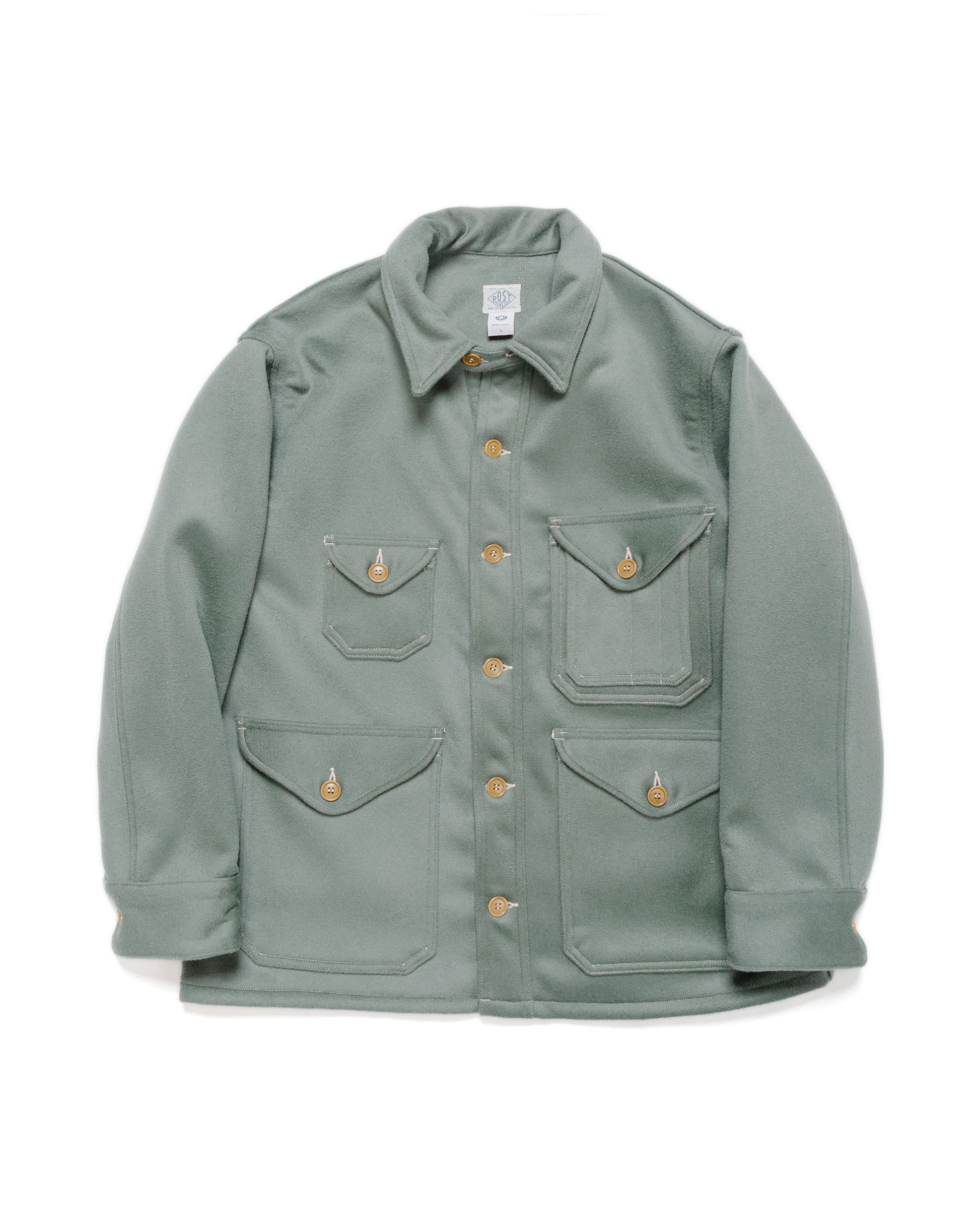 lost & found Post O'Alls Post O'Alls Cruzer 5-R Beaver Melton Pale Green