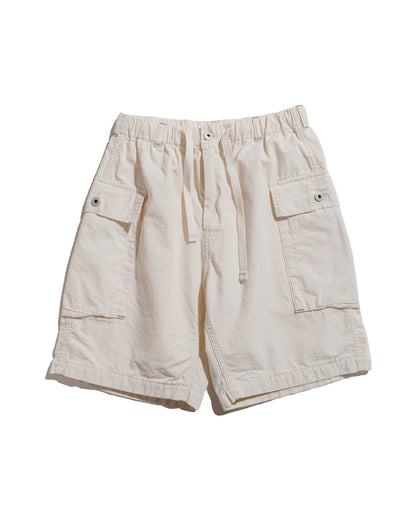 lost & found Post O'Alls Post O'Alls E-Z Walkabout Shorts Cotton Dobby Ripstop Natural