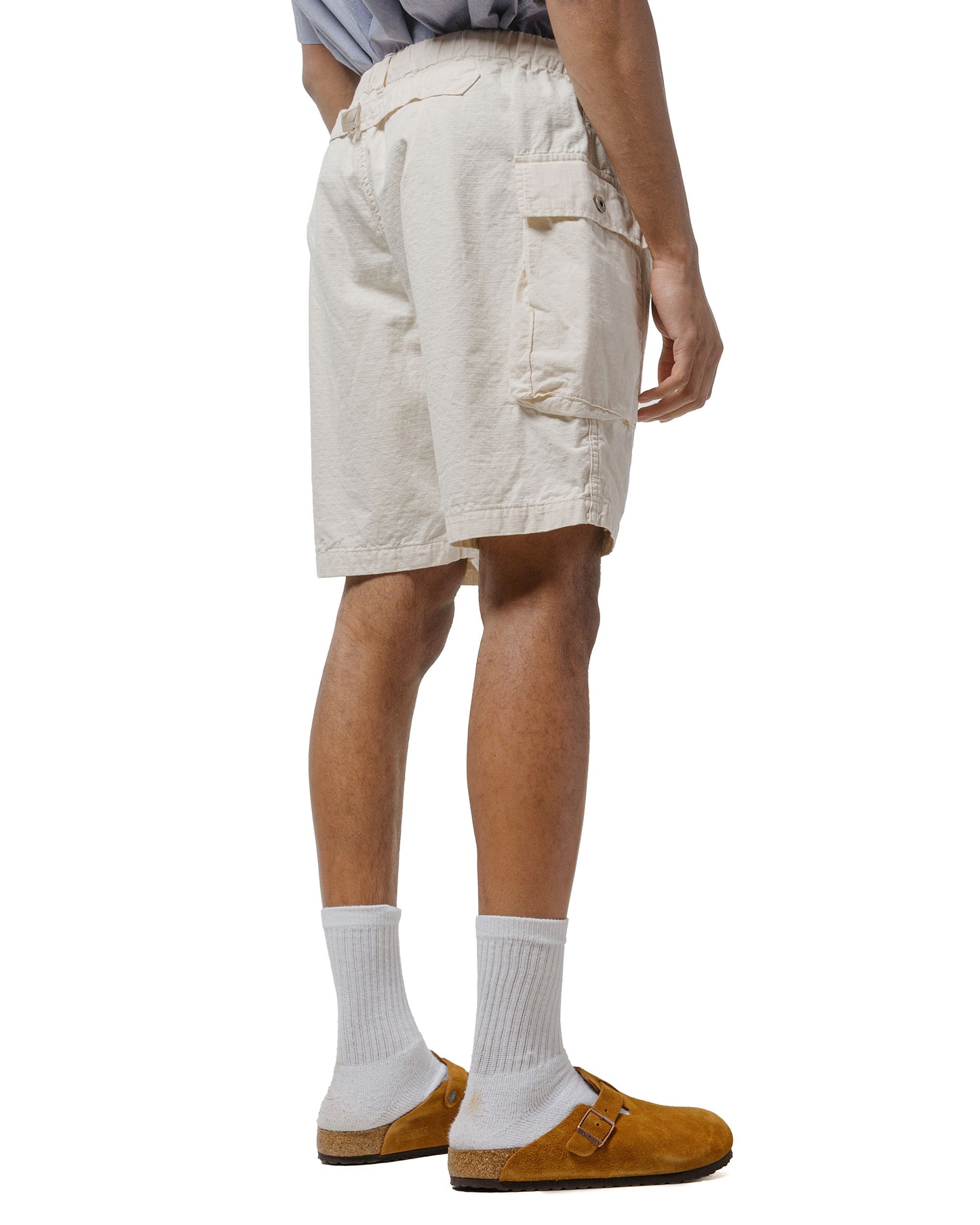 lost & found Post O'Alls Post O'Alls E-Z Walkabout Shorts Cotton Dobby Ripstop Natural