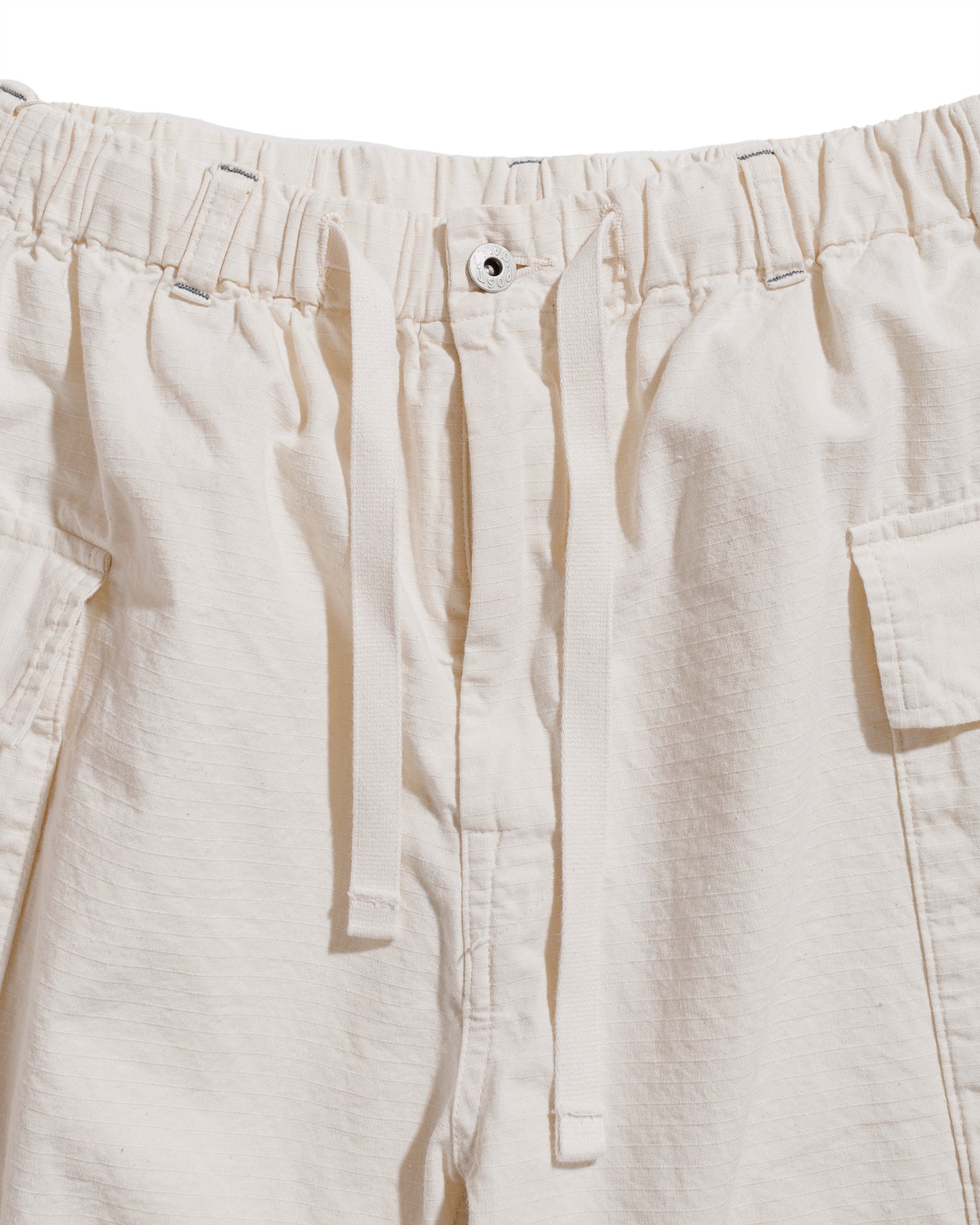 lost & found Post O'Alls Post O'Alls E-Z Walkabout Shorts Cotton Dobby Ripstop Natural