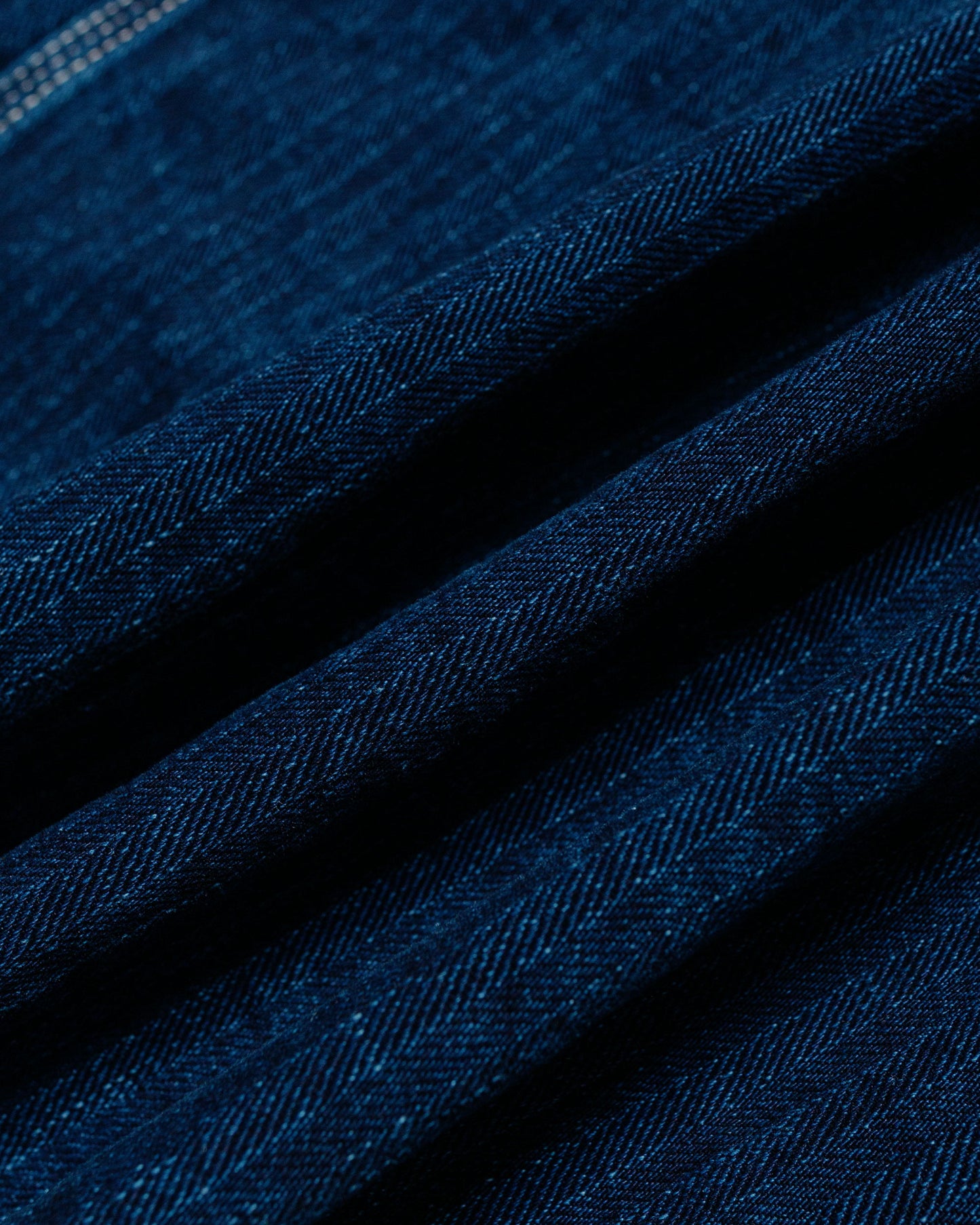 lost & found Post O'Alls Post O'Alls Engineers' Jacket Herringbone Denim Double Indigo