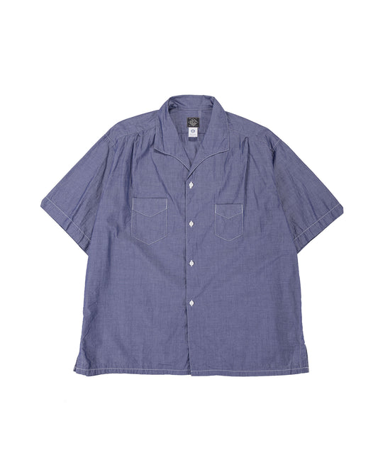 lost & found Post O'Alls Post O'Alls Fever 2 S/S High Count Broadcloth Blue