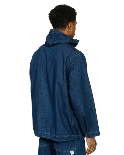 lost & found Post O'Alls Post O'Alls NAVY Parka Blue Denim w/OD Yellow Stitch Indigo