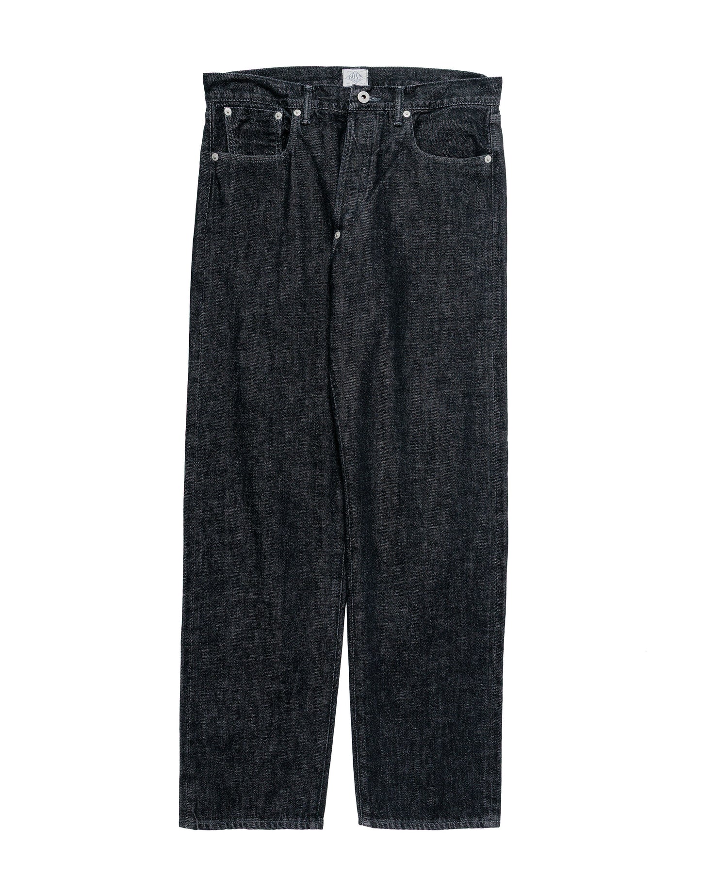lost & found Post O'Alls Post O'Alls No.10 Five Pocket 12.oz Denim Black Deep Wash