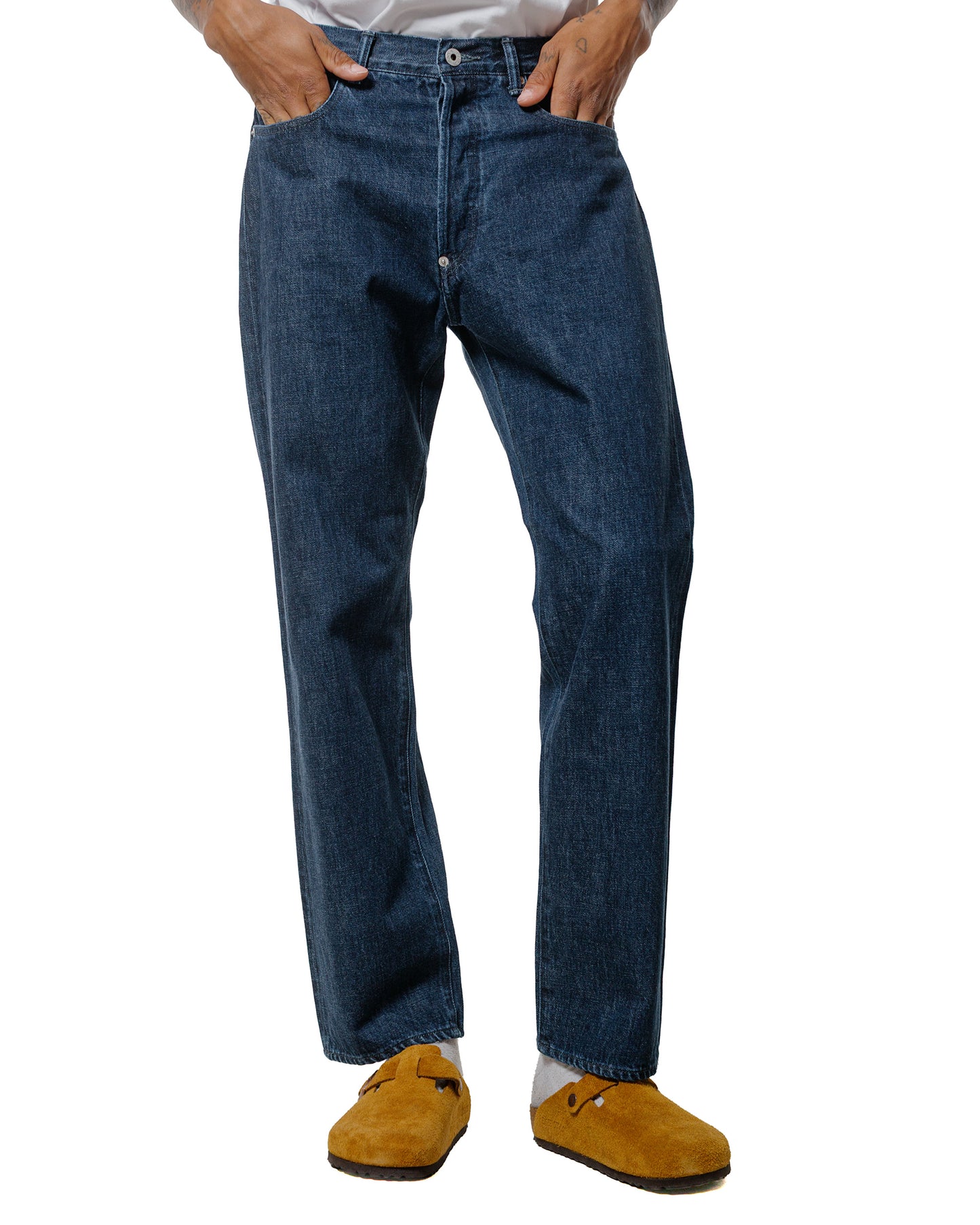lost & found Post O'Alls Post O'Alls No.10 Five Pocket 12.oz Denim Indigo Deep Wash