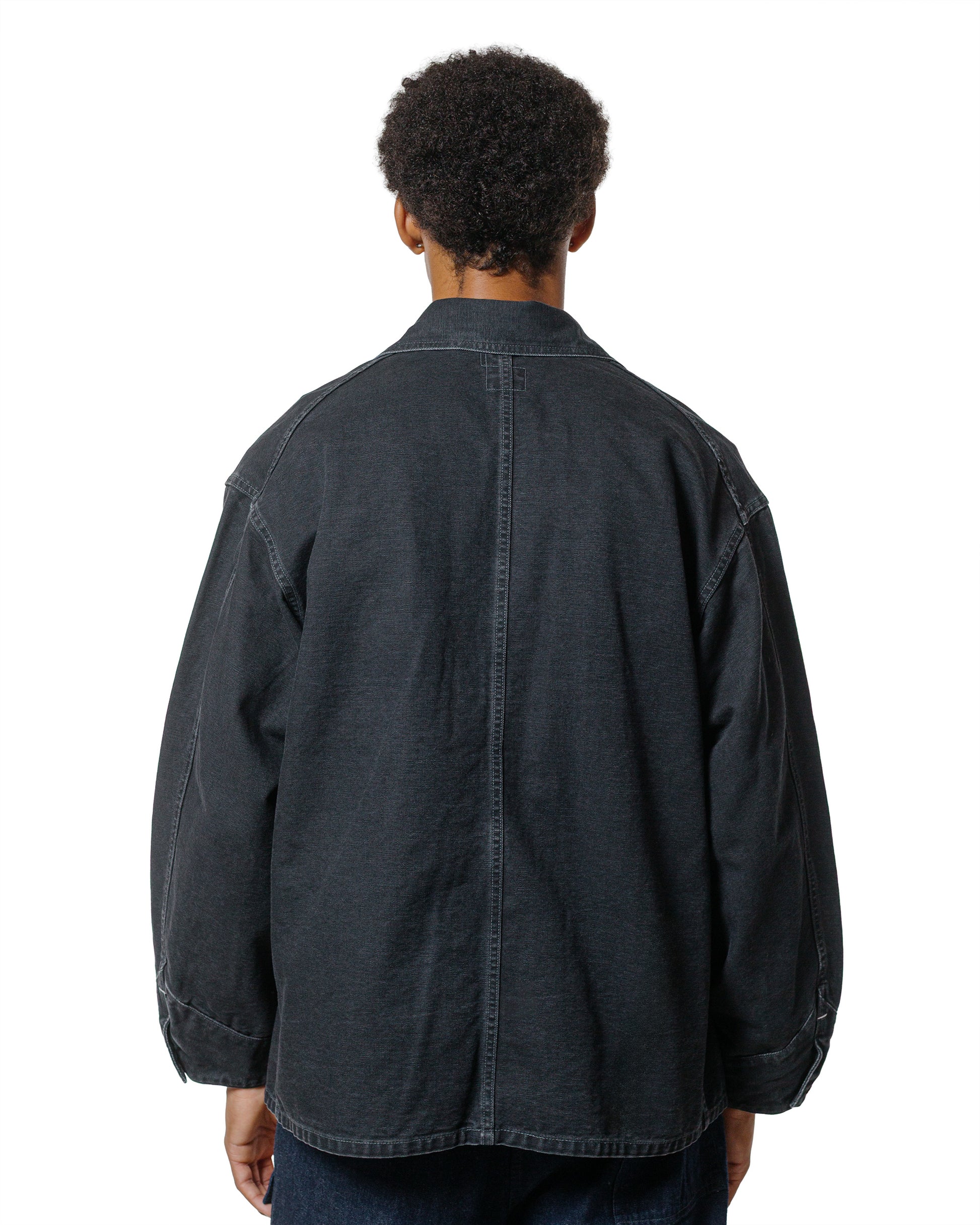 lost & found Post O'Alls Post O'Alls POST 46 Pigment Dyed Canvas Washed Black
