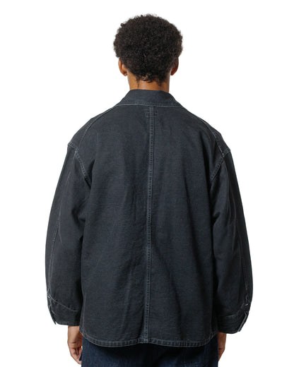 lost & found Post O'Alls Post O'Alls POST 46 Pigment Dyed Canvas Washed Black