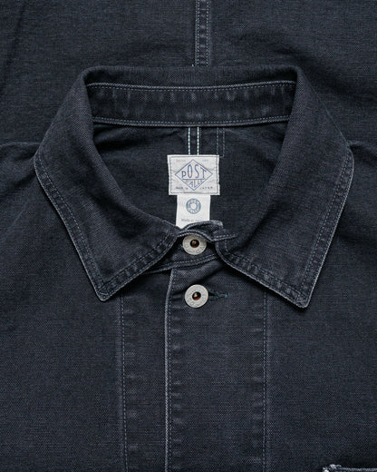 lost & found Post O'Alls Post O'Alls POST 46 Pigment Dyed Canvas Washed Black