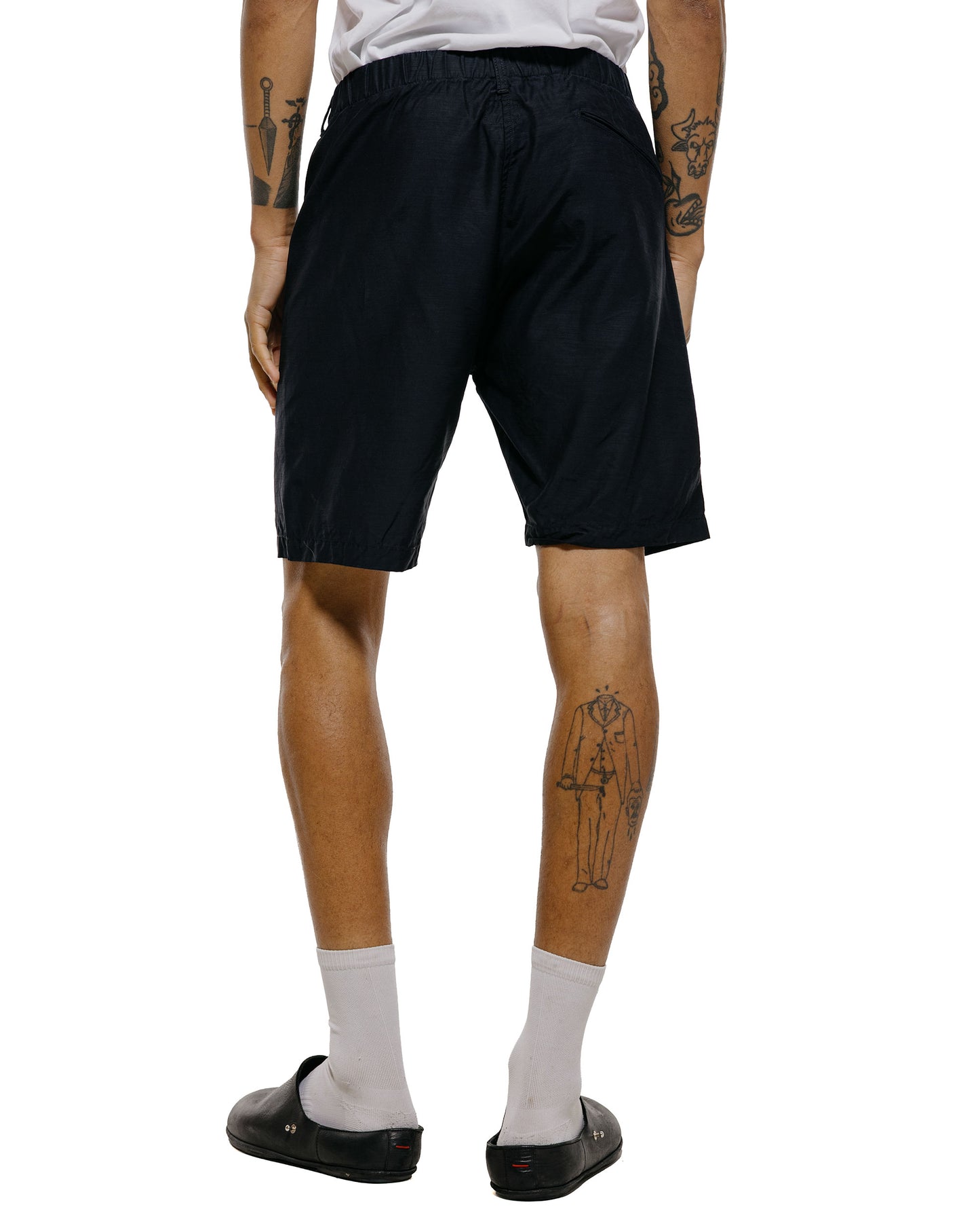 lost & found Post O'Alls Post O'Alls POST Coach Shorts Streaky Twill Navy