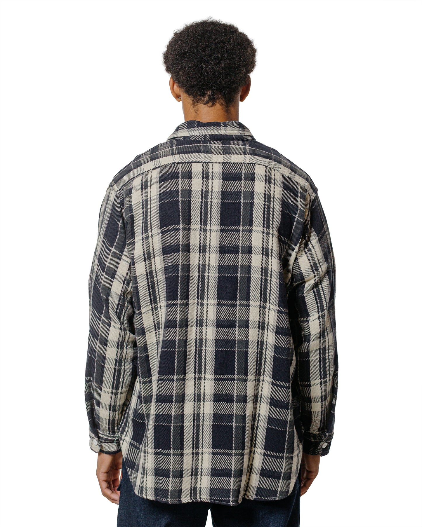 lost & found Post O'Alls Post O'Alls St. Louis Cotton Flannel Plaid Grey
