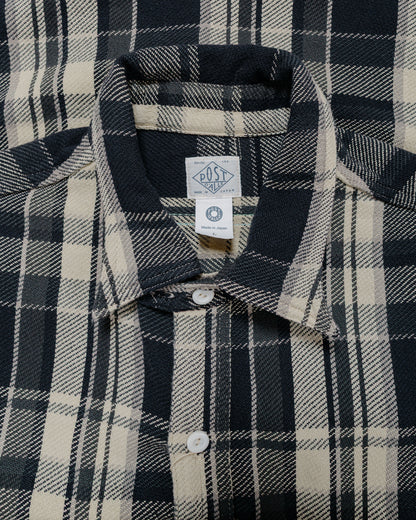 lost & found Post O'Alls Post O'Alls St. Louis Cotton Flannel Plaid Grey