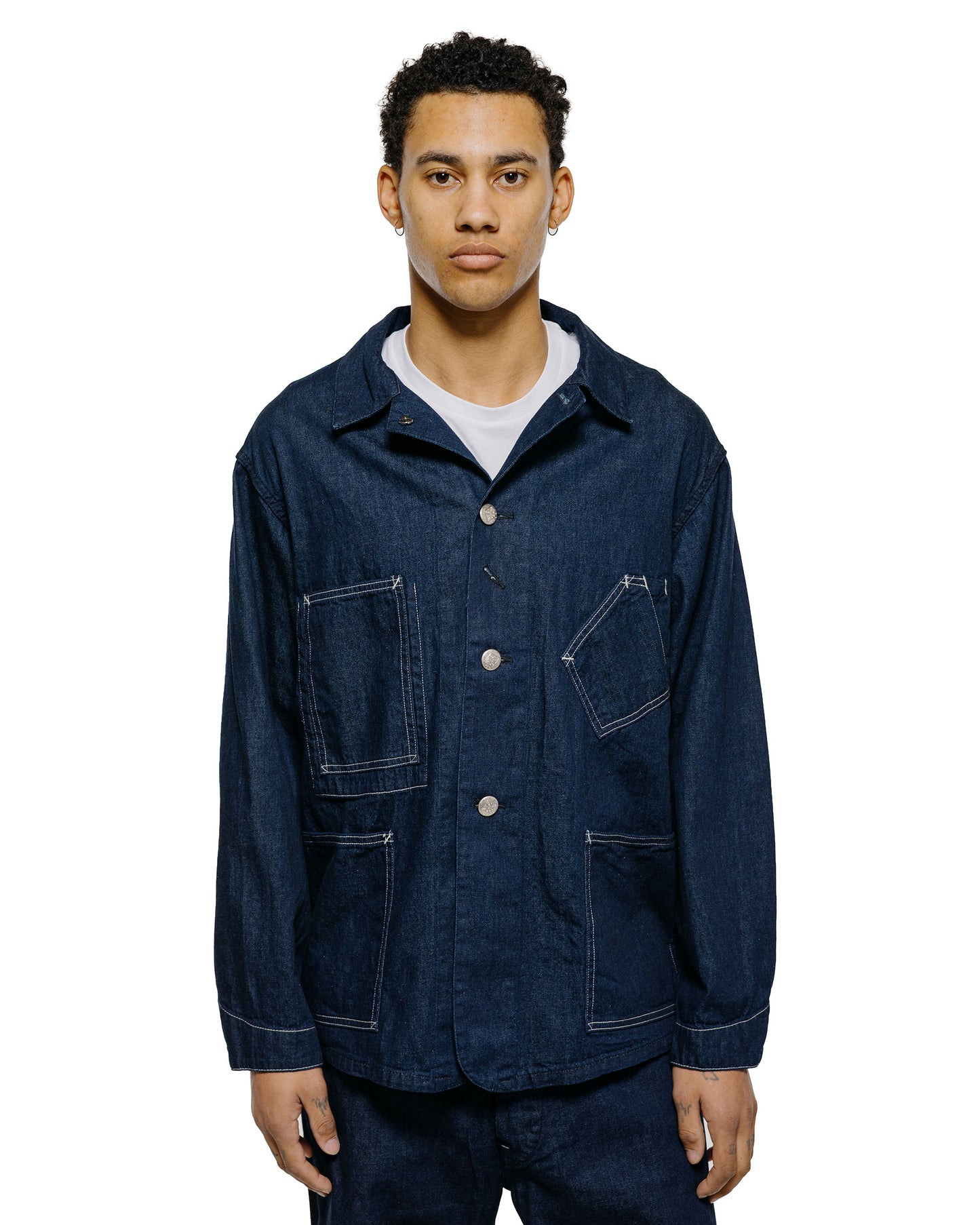 lost & found Post O'Alls Post O'Alls Sweetbear 3 8oz. Denim Dark Indigo