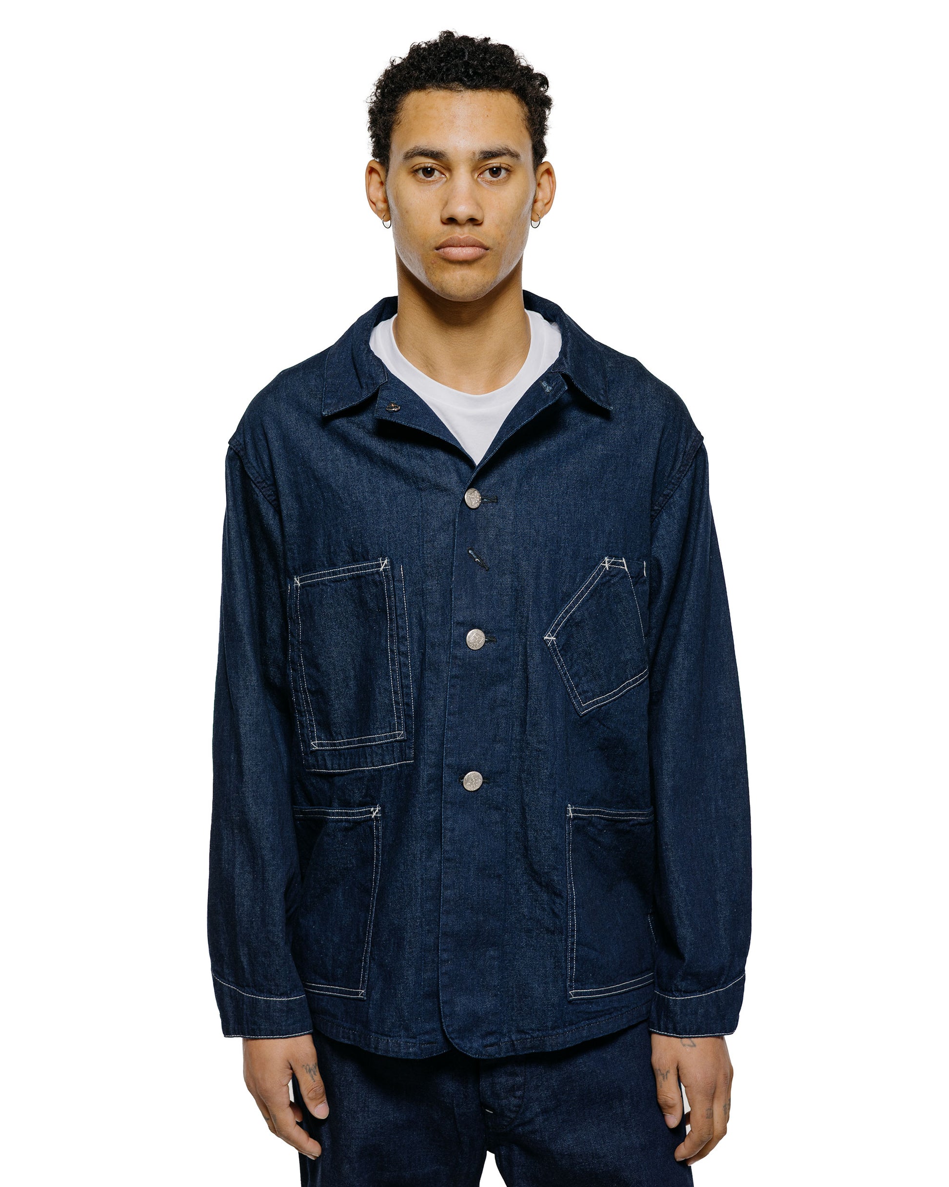lost & found Post O'Alls Post O'Alls Sweetbear 3 8oz. Denim Dark Indigo