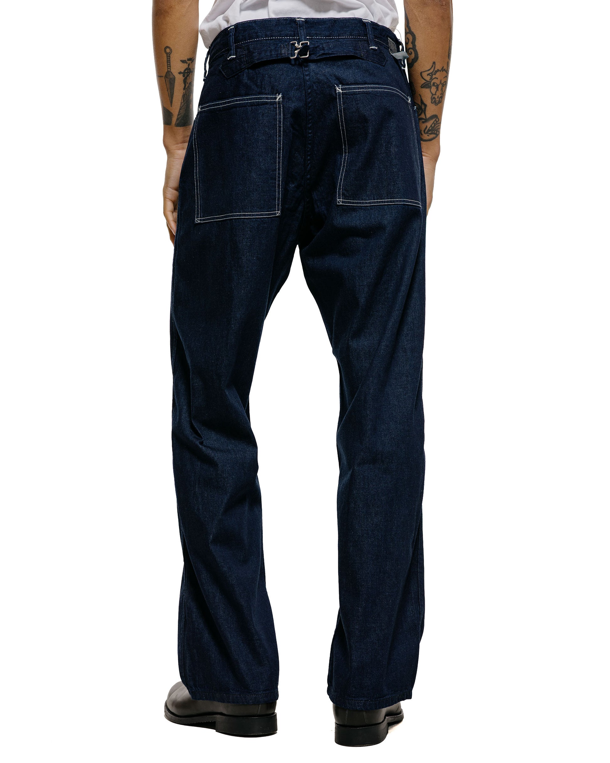 lost & found Post O'Alls Post O'Alls Sweetbear Bandtop 8oz. Denim Dark Indigo