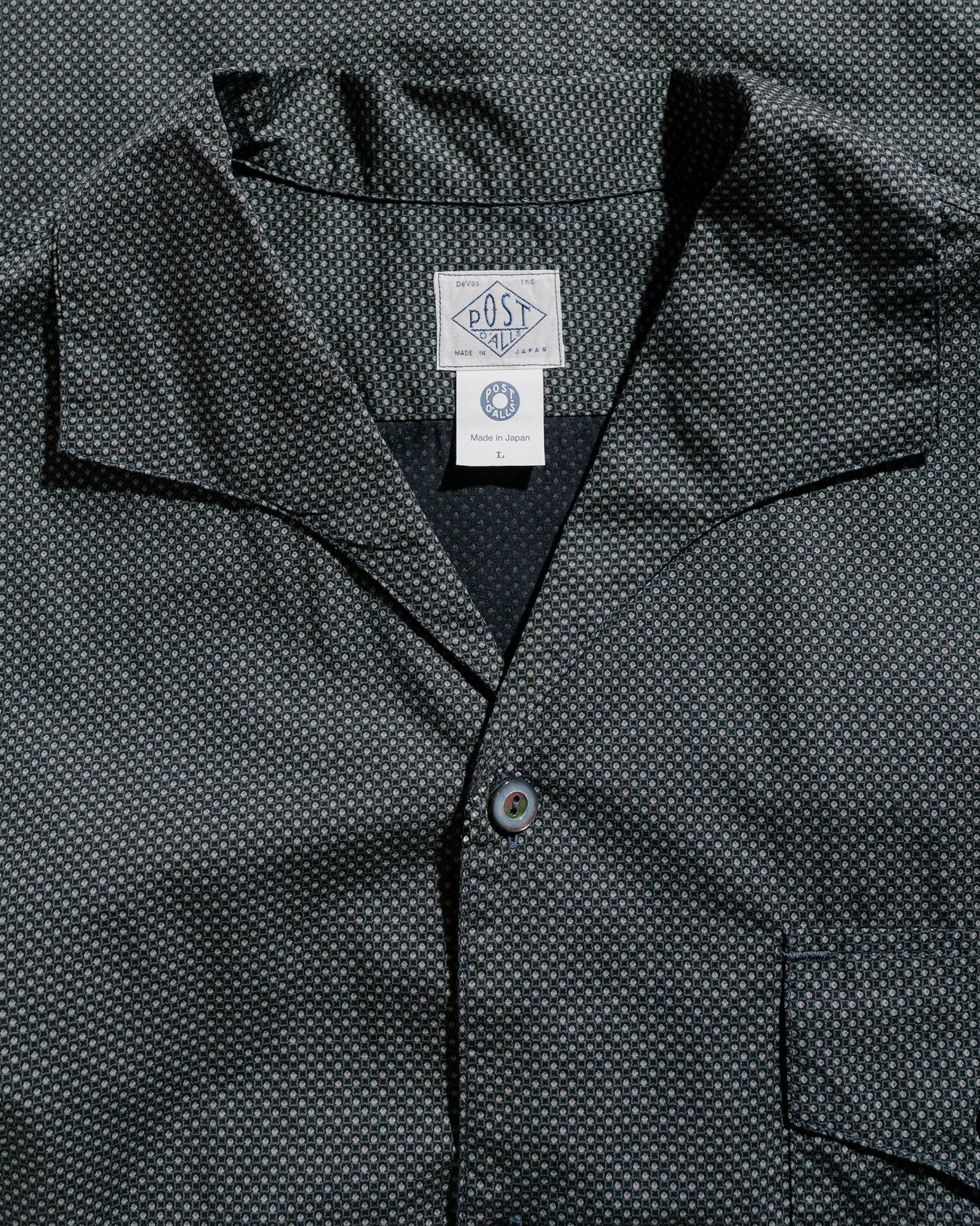 lost & found Post O'Alls Post O'Alls Town & Country 2 Micro Print Grey