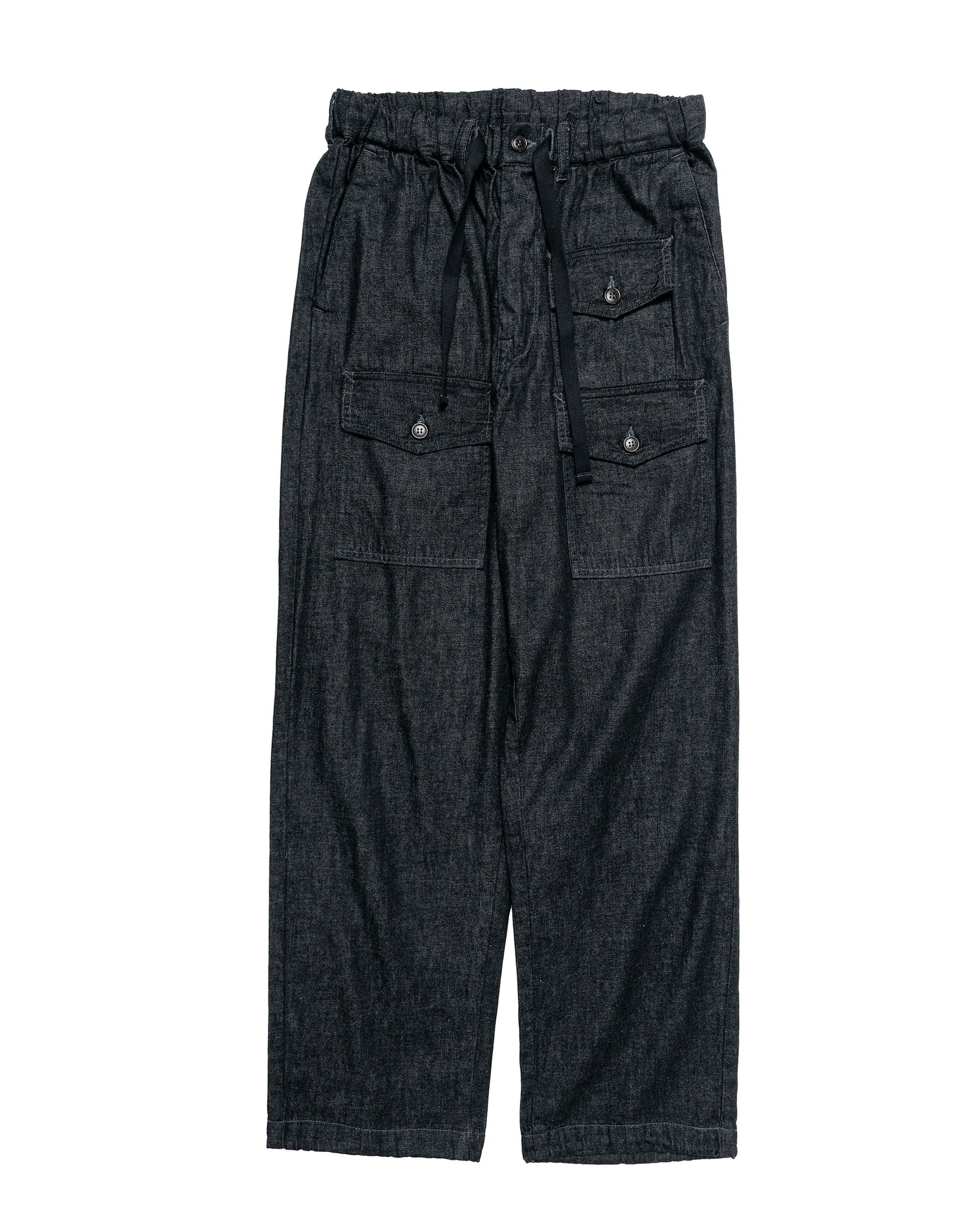 lost & found Post O'Alls Post O'Alls Town & Country Pants 8.oz Denim Black