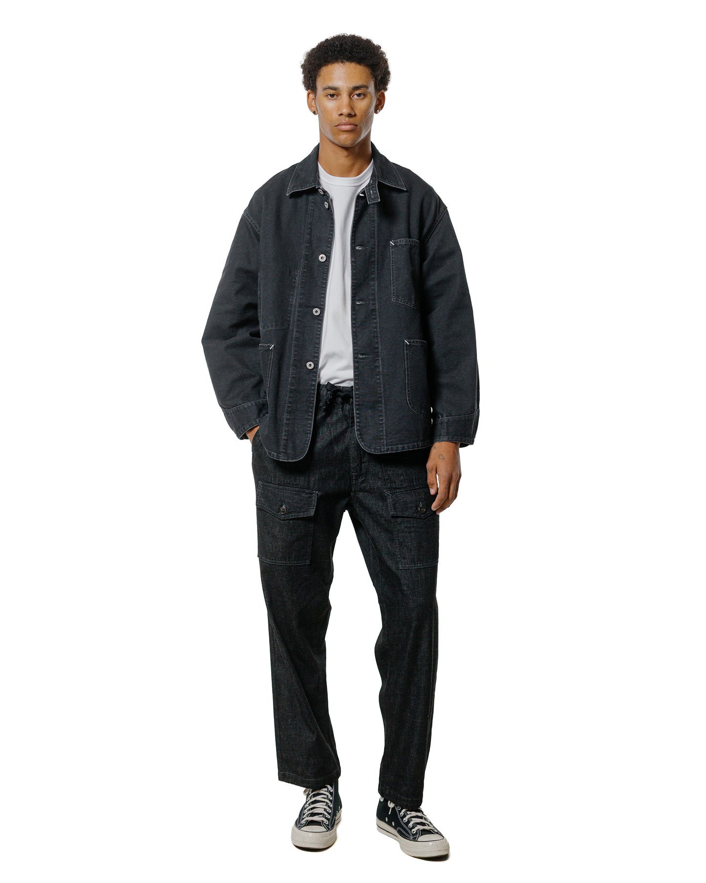 lost & found Post O'Alls Post O'Alls Town & Country Pants 8.oz Denim Black