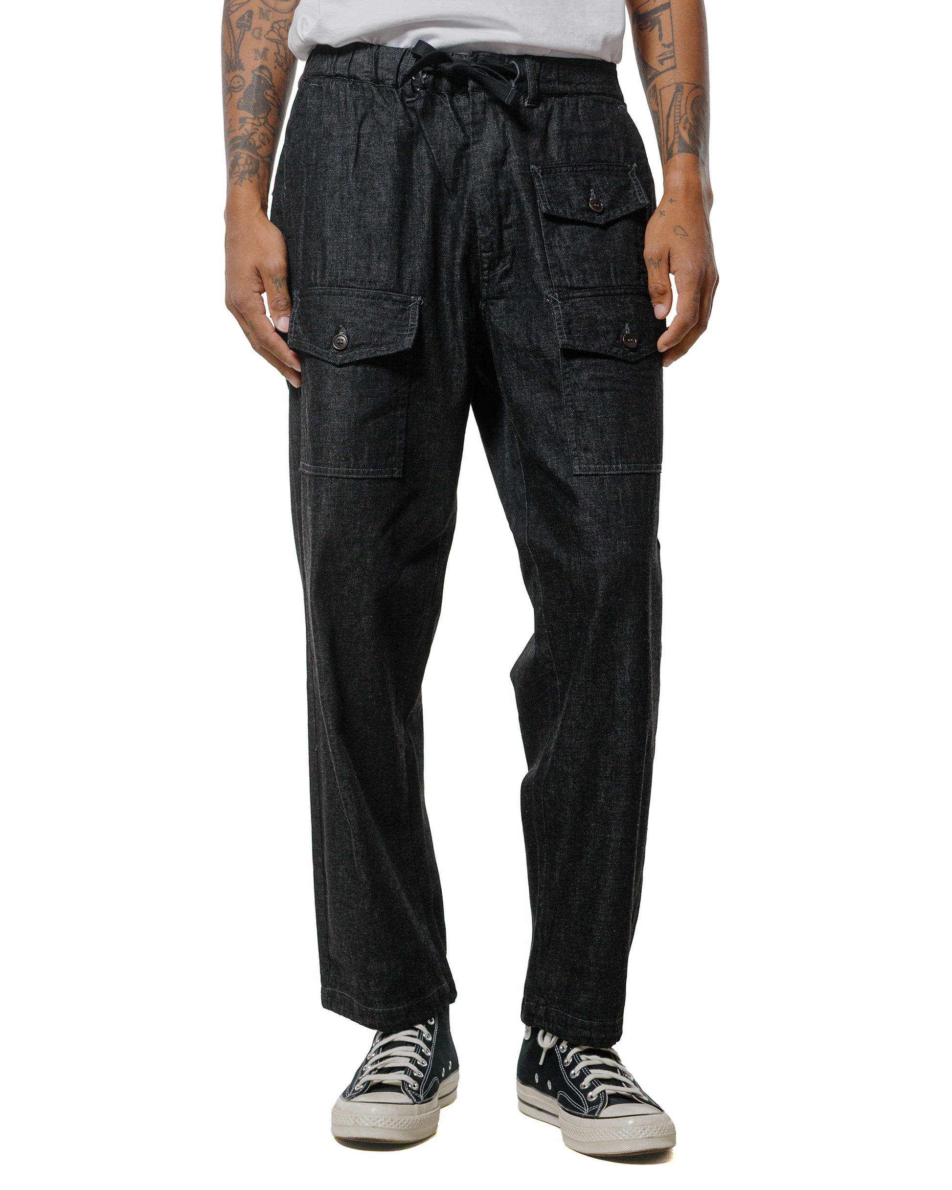 lost & found Post O'Alls Post O'Alls Town & Country Pants 8.oz Denim Black