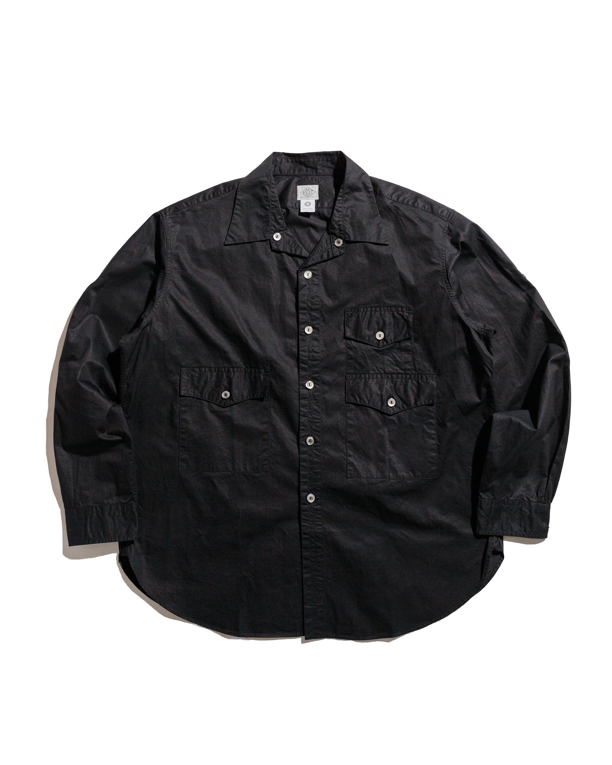 lost & found Post O'Alls Post O'Alls Town & Country Safari Medium Weight Poplin Black
