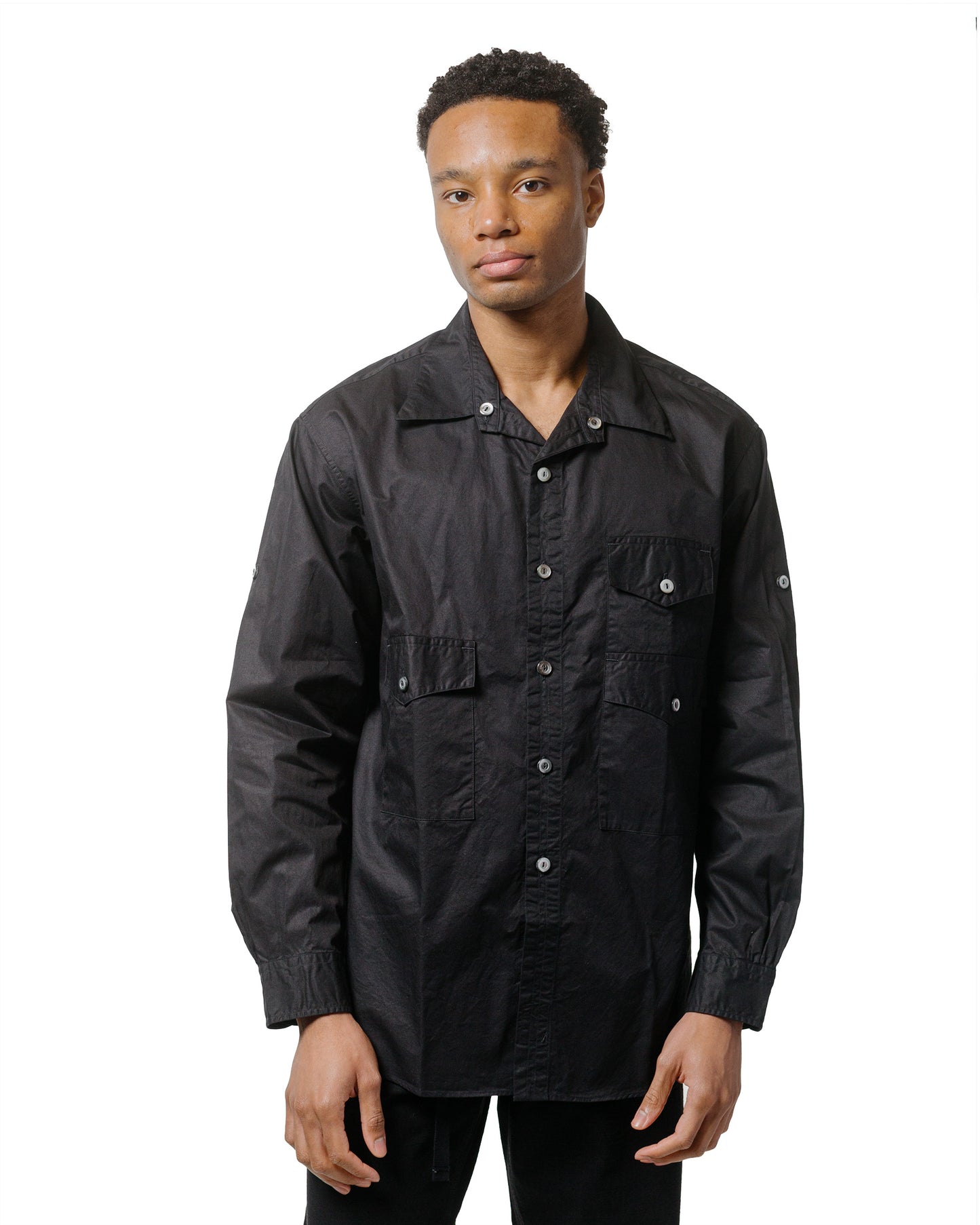lost & found Post O'Alls Post O'Alls Town & Country Safari Medium Weight Poplin Black