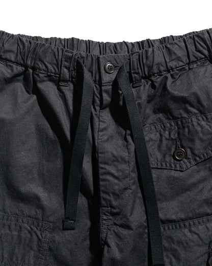 lost & found Post O'Alls Post O'Alls Town & Country Shorts Medium Weight Poplin Black
