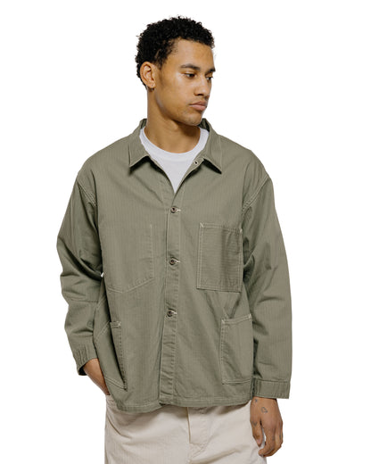 lost & found Post O'Alls Post O'Alls USMC 1930s Utility Jacket Mini HBT Sage