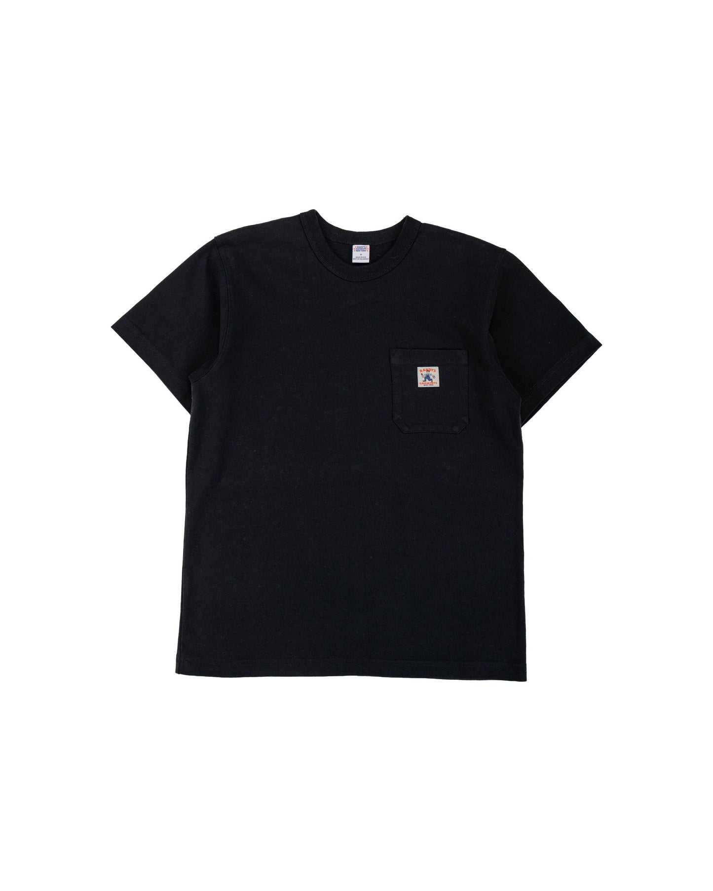 lost & found Randy's Garments Randy's Garments Heavyweight Hammer Pocket Tee Black
