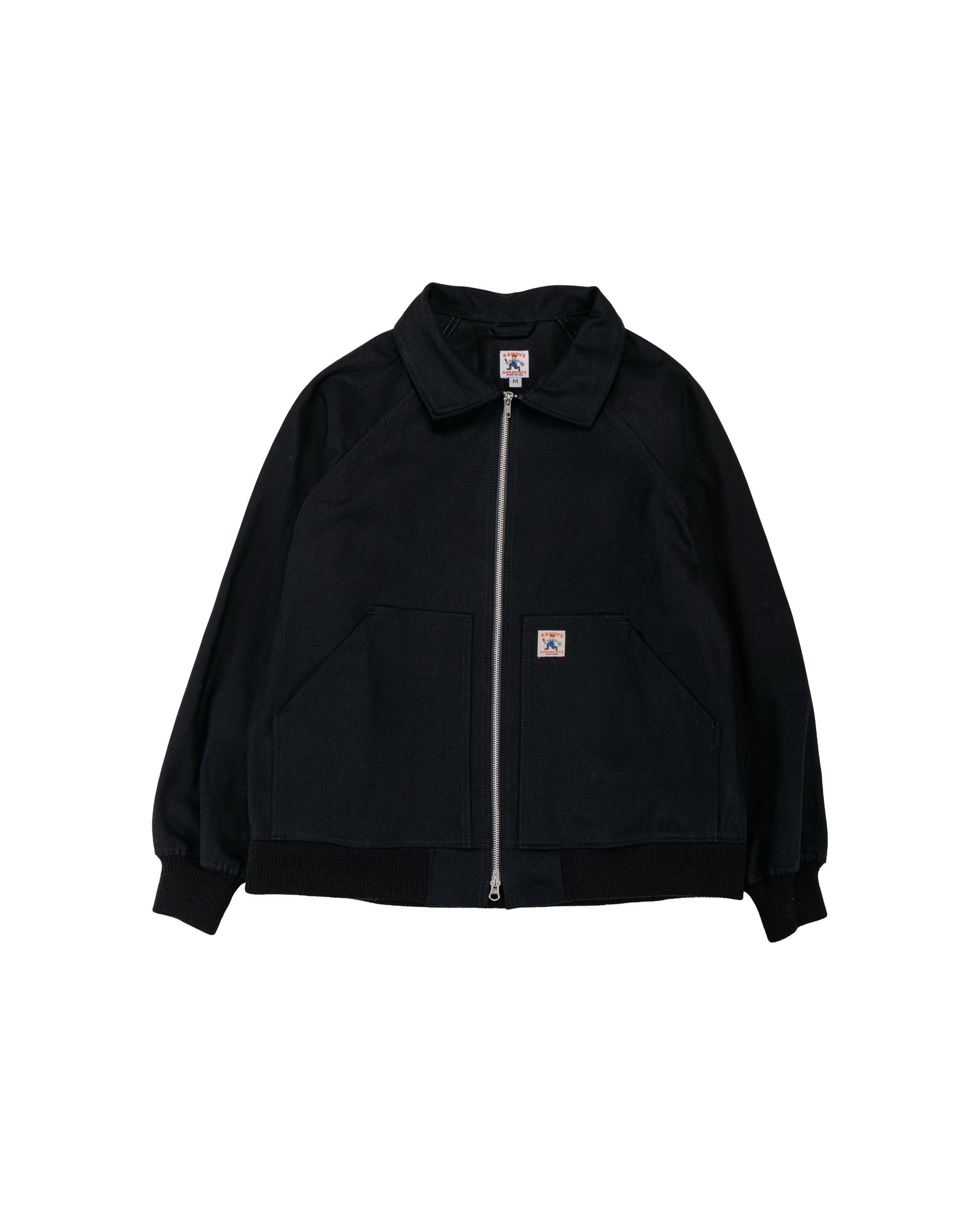 lost & found Randy's Garments Randy's Garments Maine Jacket Black 12oz 100% Cotton Duck Canvas