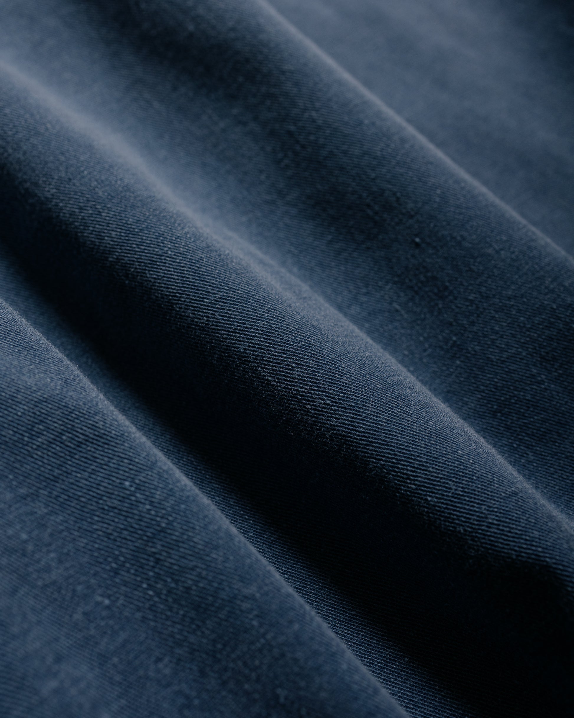 lost & found Randy's Garments Randy's Garments 1-Pocket Work Shirt Blue 7oz Stone Washed Cotton Cadet Cloth