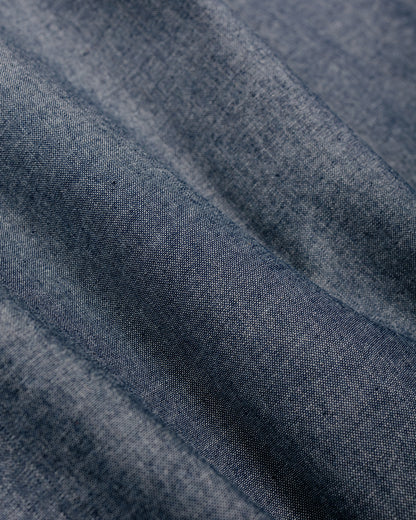 lost & found Randy's Garments Randy's Garments 3-Pocket Work Shirt Cotton Washed Chambray Indigo