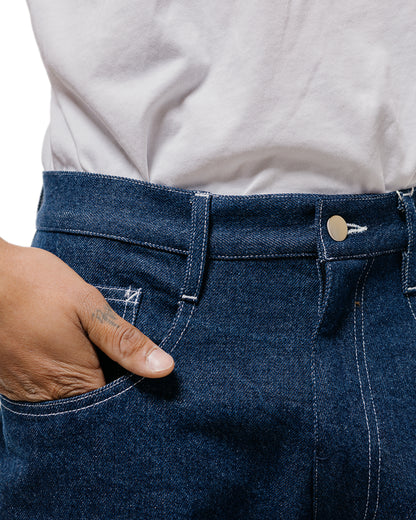 lost & found Randy's Garments Randy's Garments 5-Pocket Jean Scoured Indigo 12oz Cotton Denim