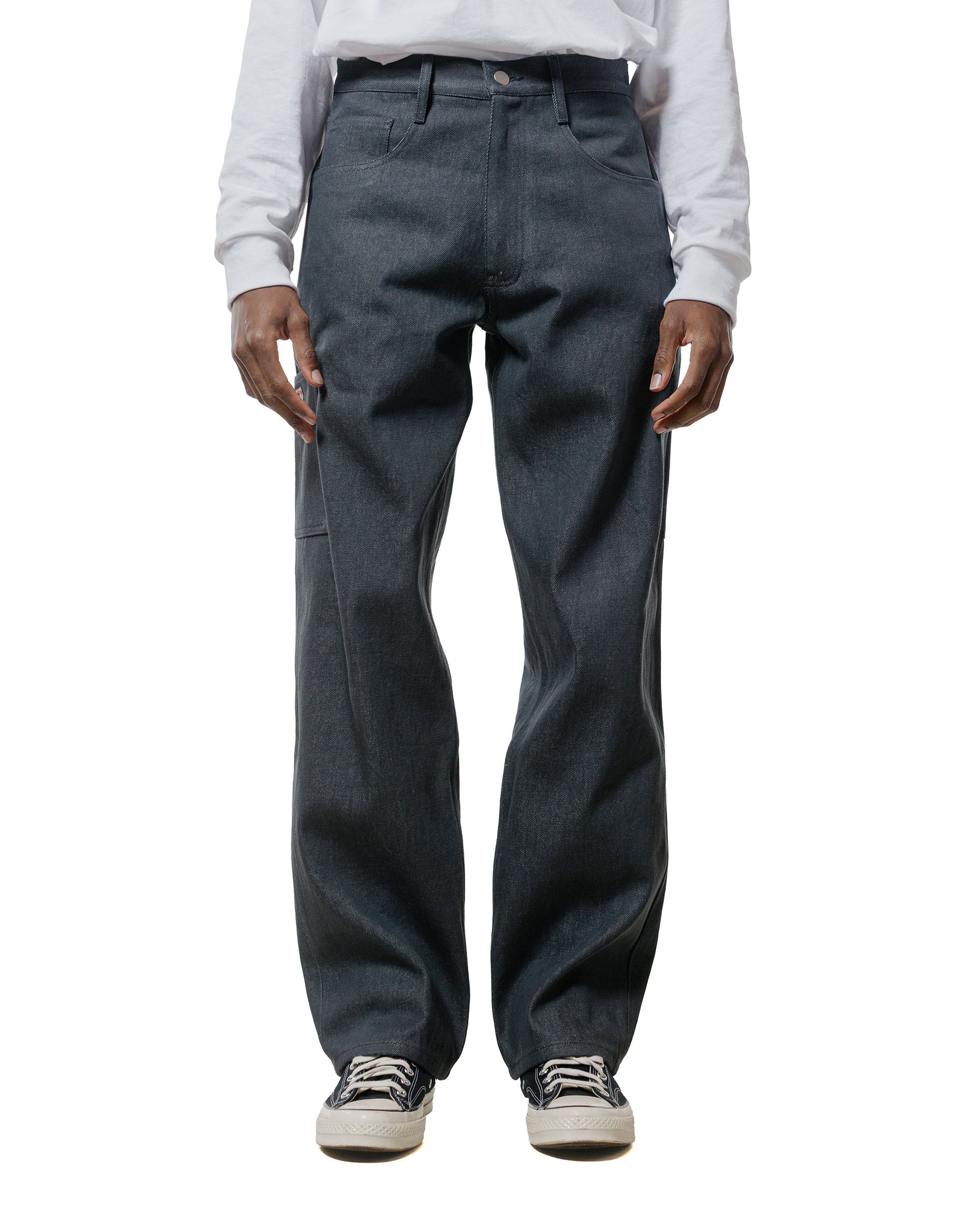 lost & found Randy's Garments Randy's Garments 7-Pocket Jean Washed 13.5oz Cotton Charcoal Cone Denim
