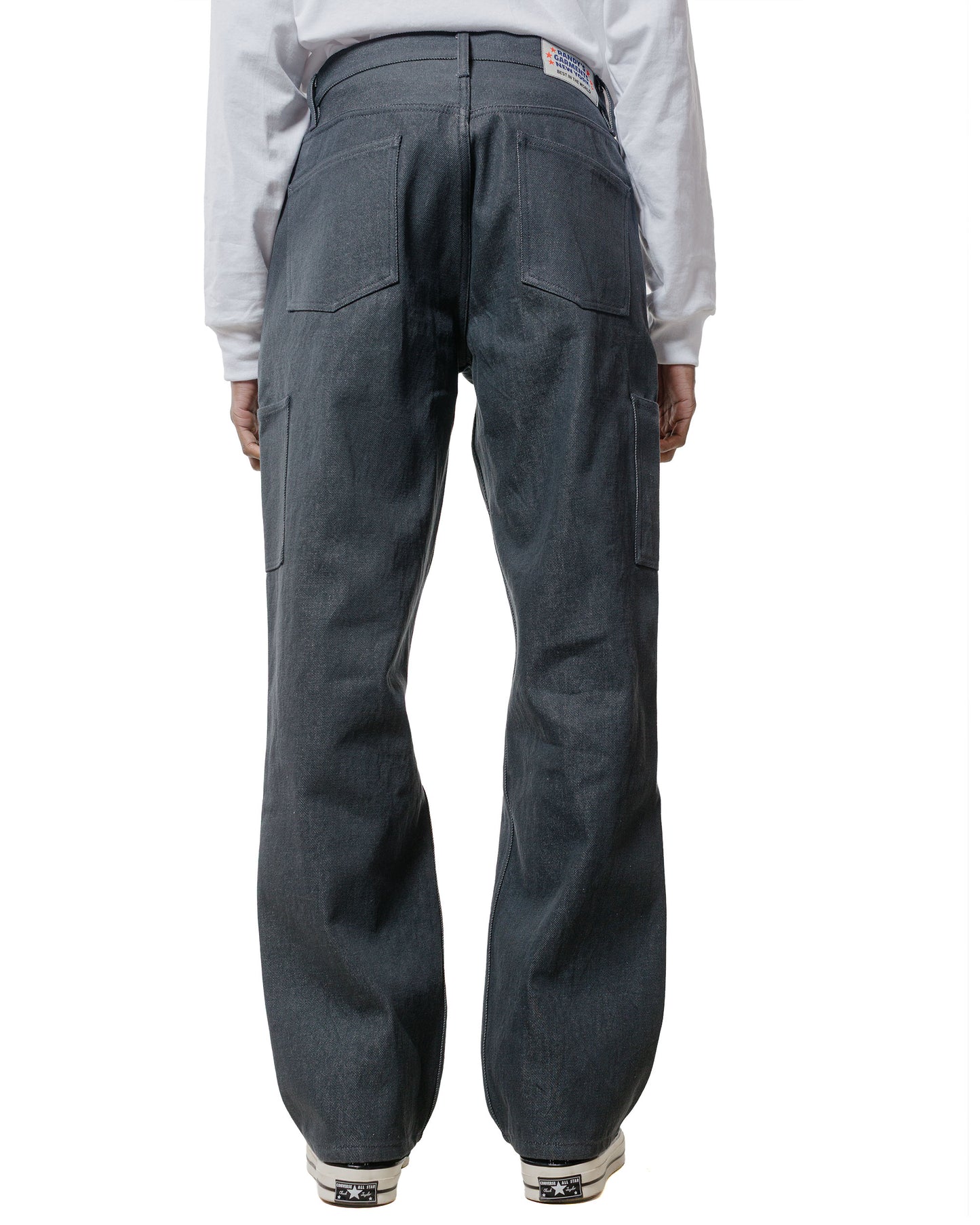 lost & found Randy's Garments Randy's Garments 7-Pocket Jean Washed 13.5oz Cotton Charcoal Cone Denim