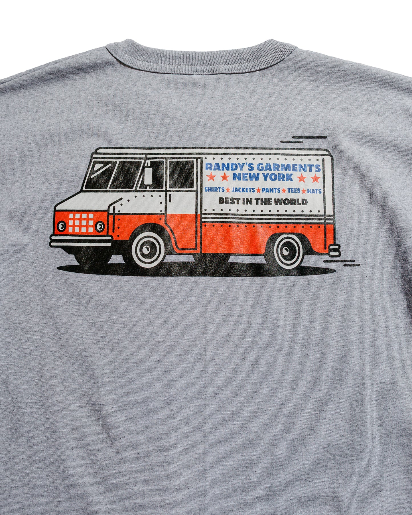 lost & found Randy's Garments Randy's Garments Box Truck Tee Heather Gray