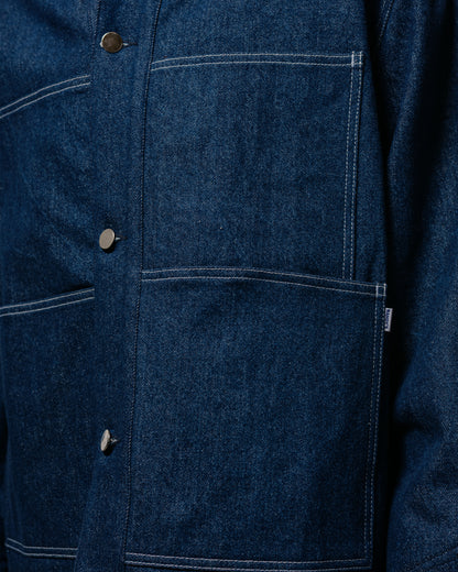 lost & found Randy's Garments Randy's Garments Chore Coat Scoured Indigo 12oz Cotton Denim