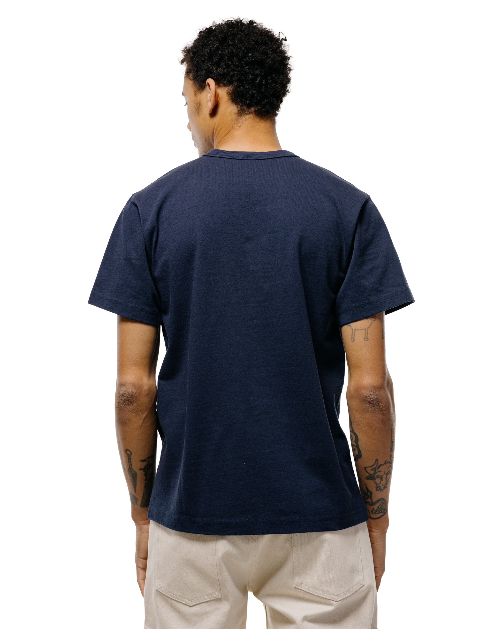 lost & found Randy's Garments Randy's Garments Heavyweight Hammer Pocket Tee Navy