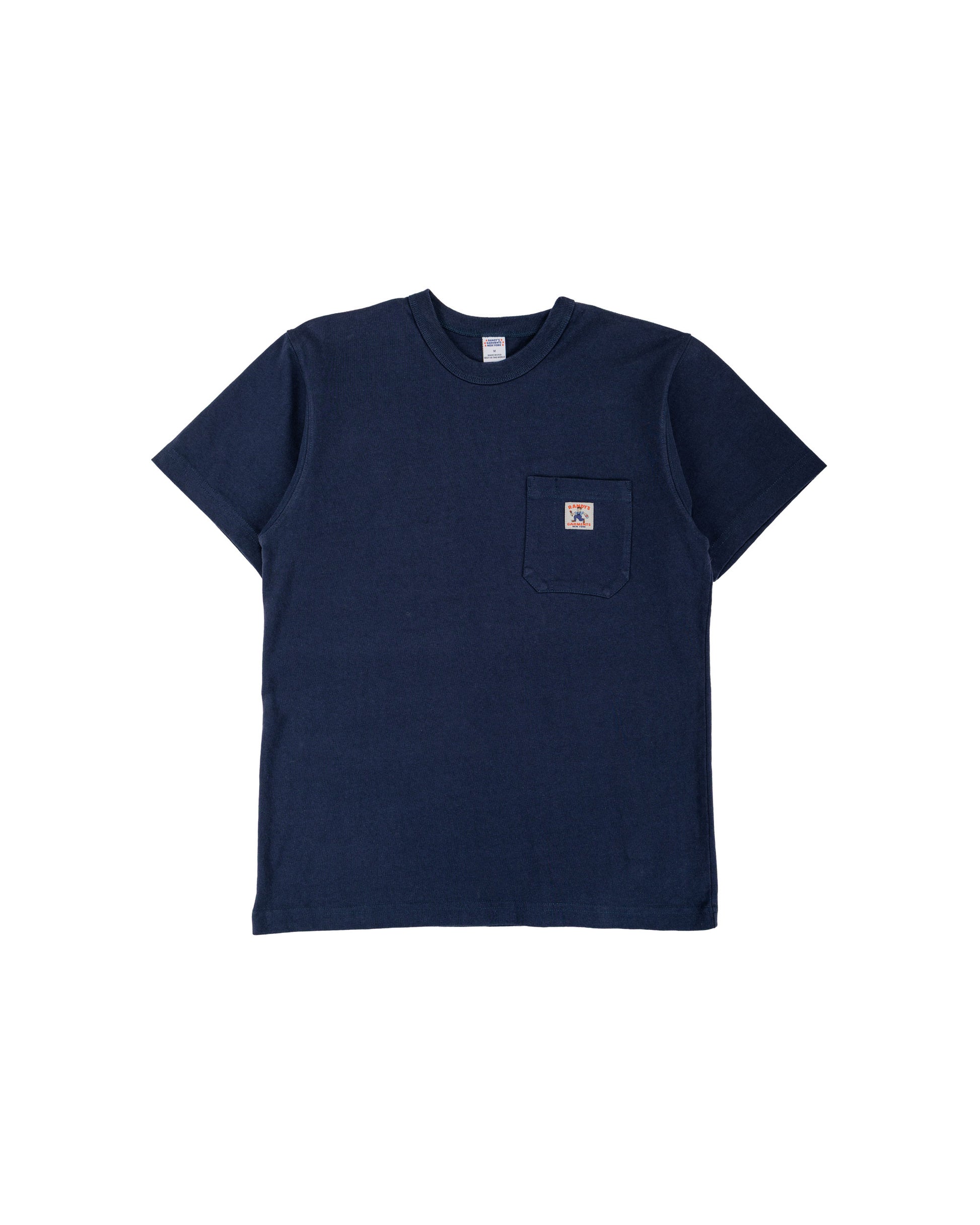lost & found Randy's Garments Randy's Garments Heavyweight Hammer Pocket Tee Navy